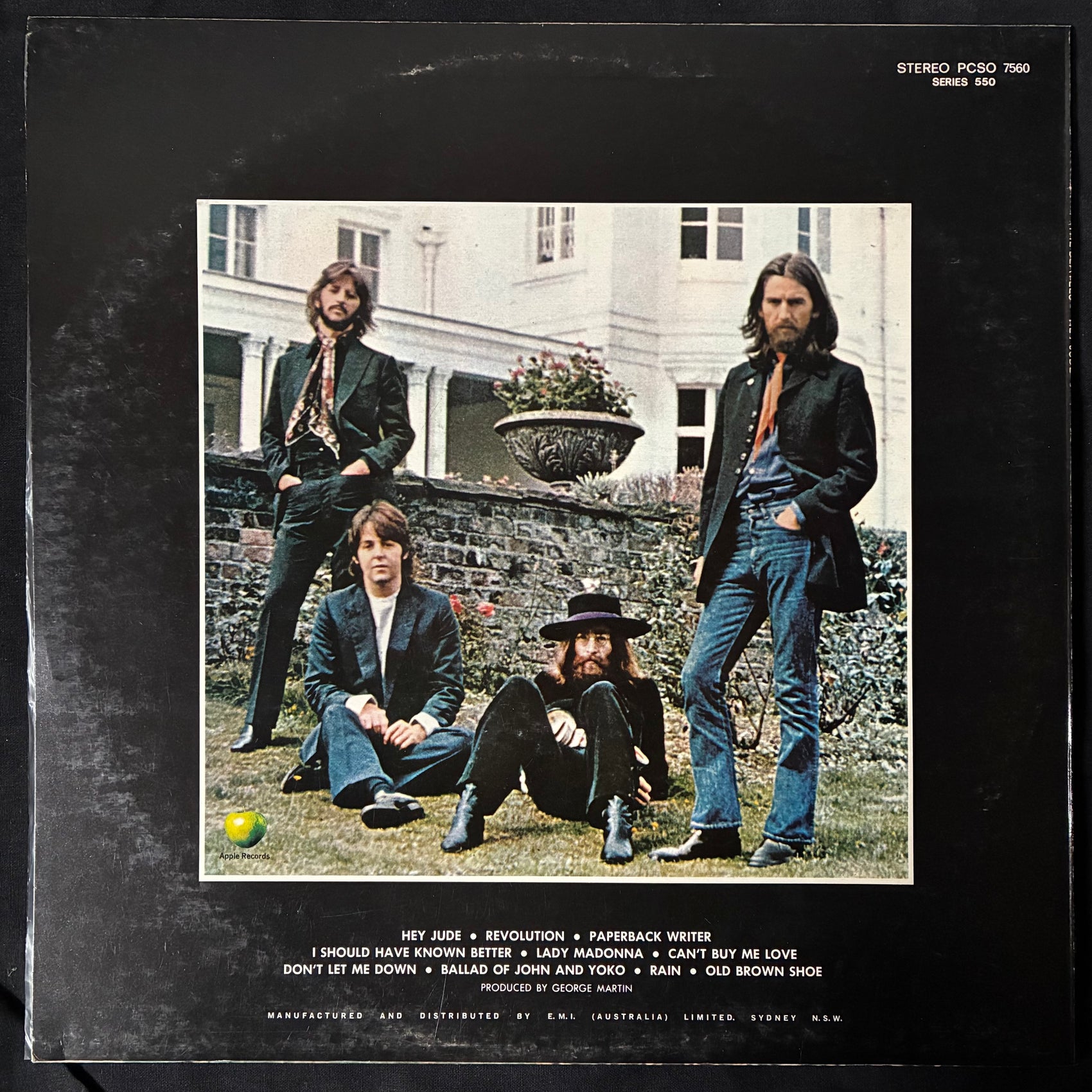 BEATLES - HEY JUDE (USED VINYL 1974 AUS M-/EX+)
