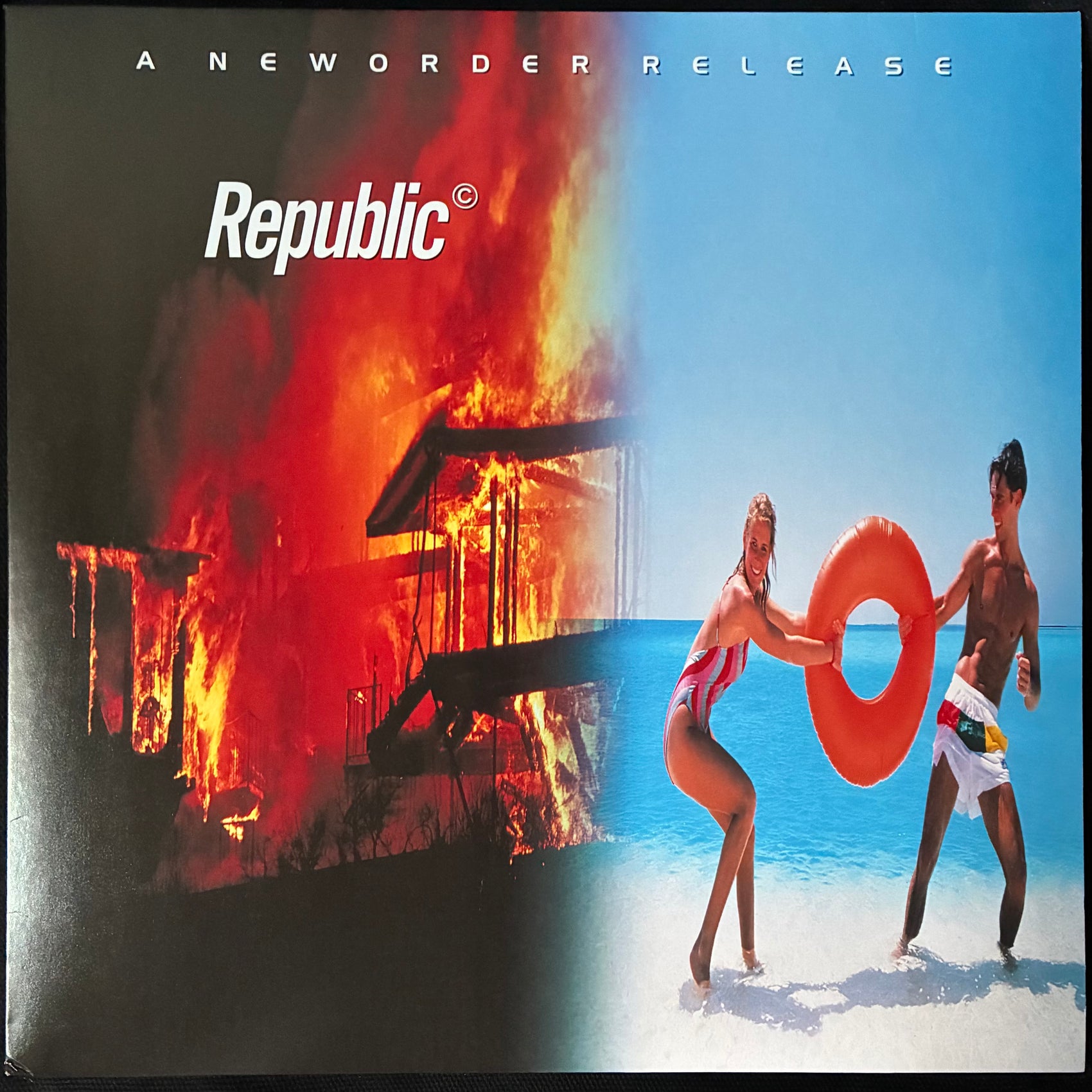 NEW ORDER - REPUBLIC (USED VINYL 2015 EU M-/M-)