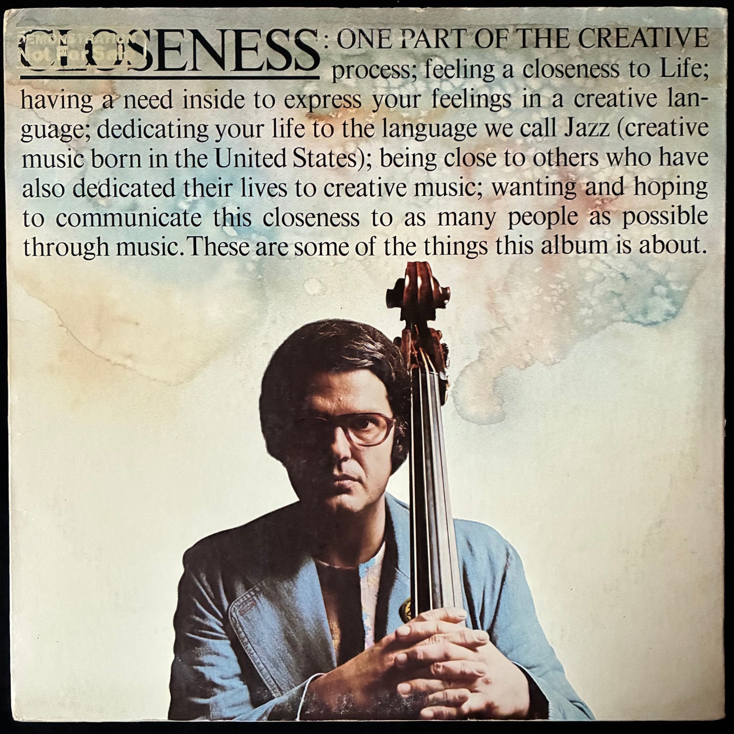 CHARLIE HADEN - CLOSENESS (PROMO) (USED VINYL 1976 US M-/EX-)