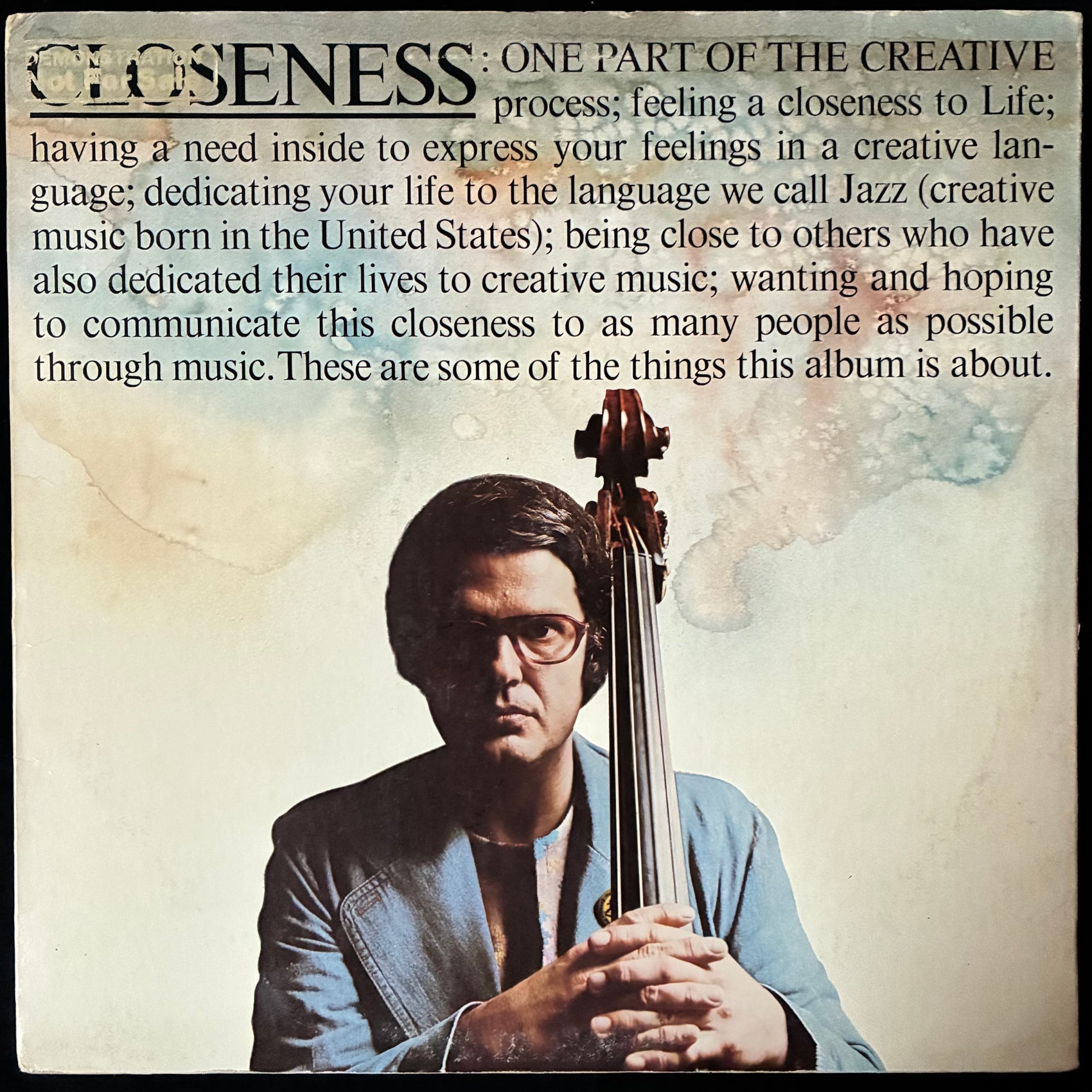 CHARLIE HADEN - CLOSENESS (PROMO) (USED VINYL 1976 US M-/EX-)