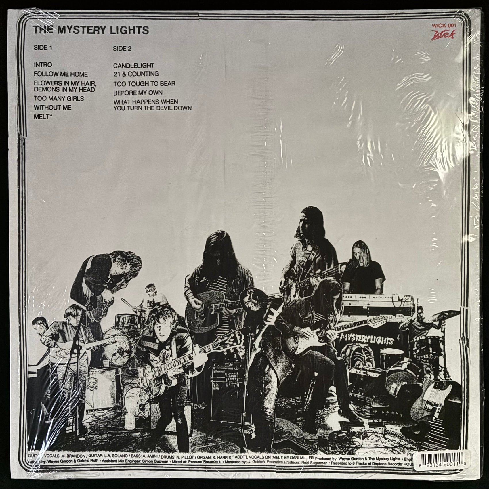 MYSTERY LIGHTS - THE MYSTERY LIGHTS (USED VINYL 2016 US EX+/M-)