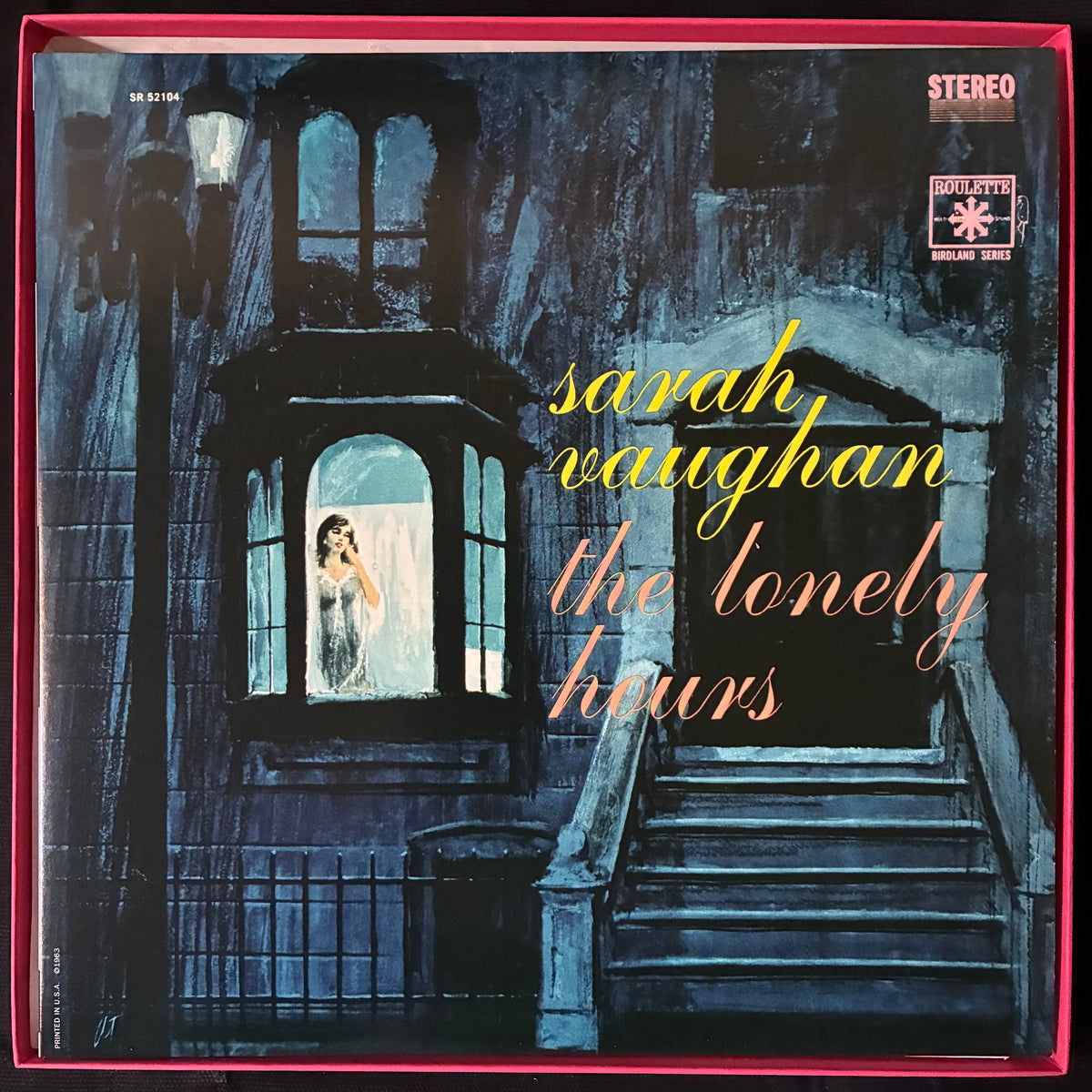 SARAH VAUGHAN - THE LONELY HOURS (4LP BOX SET) (USED VINYL 2008 US M-/M-/EX)