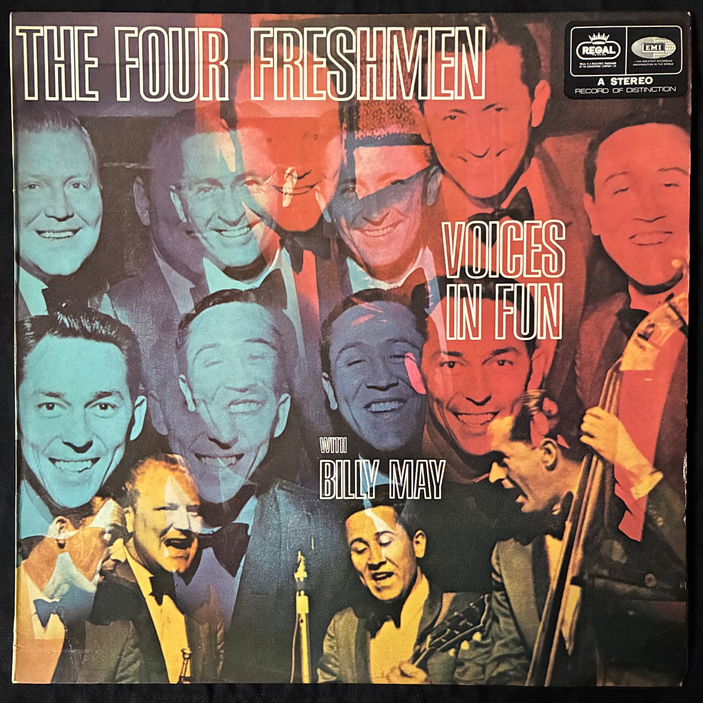 FOUR FRESHMAN - VOICES IN FUN (USED VINYL 1961 AUS EX+/EX+)