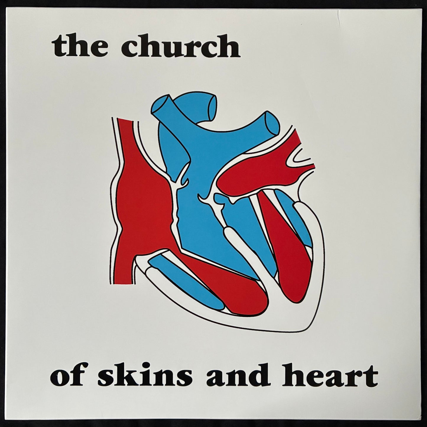 CHURCH - OF SKINS AND HEART (WHITE COLOURED) (USED VINYL 2024 AUS M-/M-)