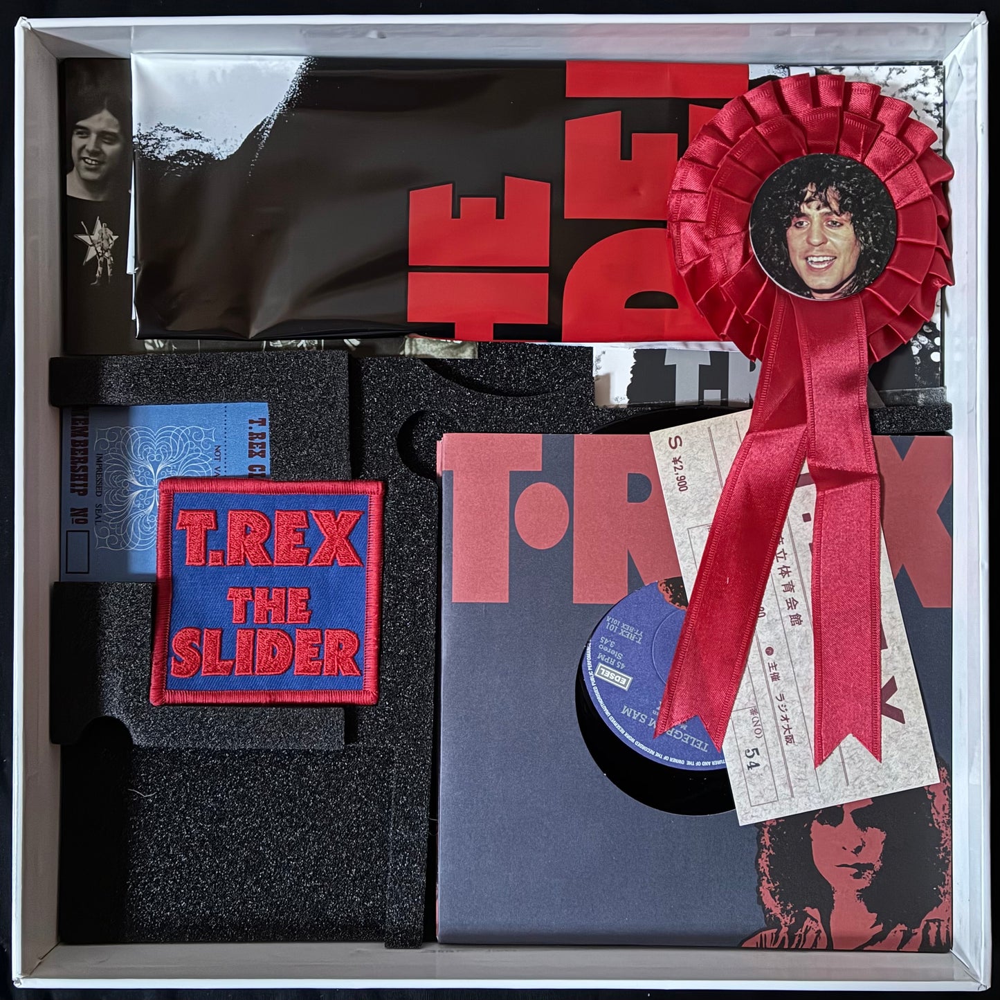 T-REX - THE SLIDER : 40TH ANNIVERSARY (2CD+DVD+LP+3x7") (USED BOX SET 2012 UK/EU M-/M-/EX+)