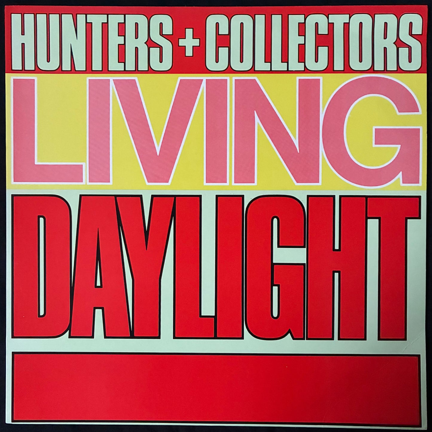 HUNTERS + COLLECTORS - LIVING DAYLIGHT (12") (USED VINYL 1987 AUS M-/M-)
