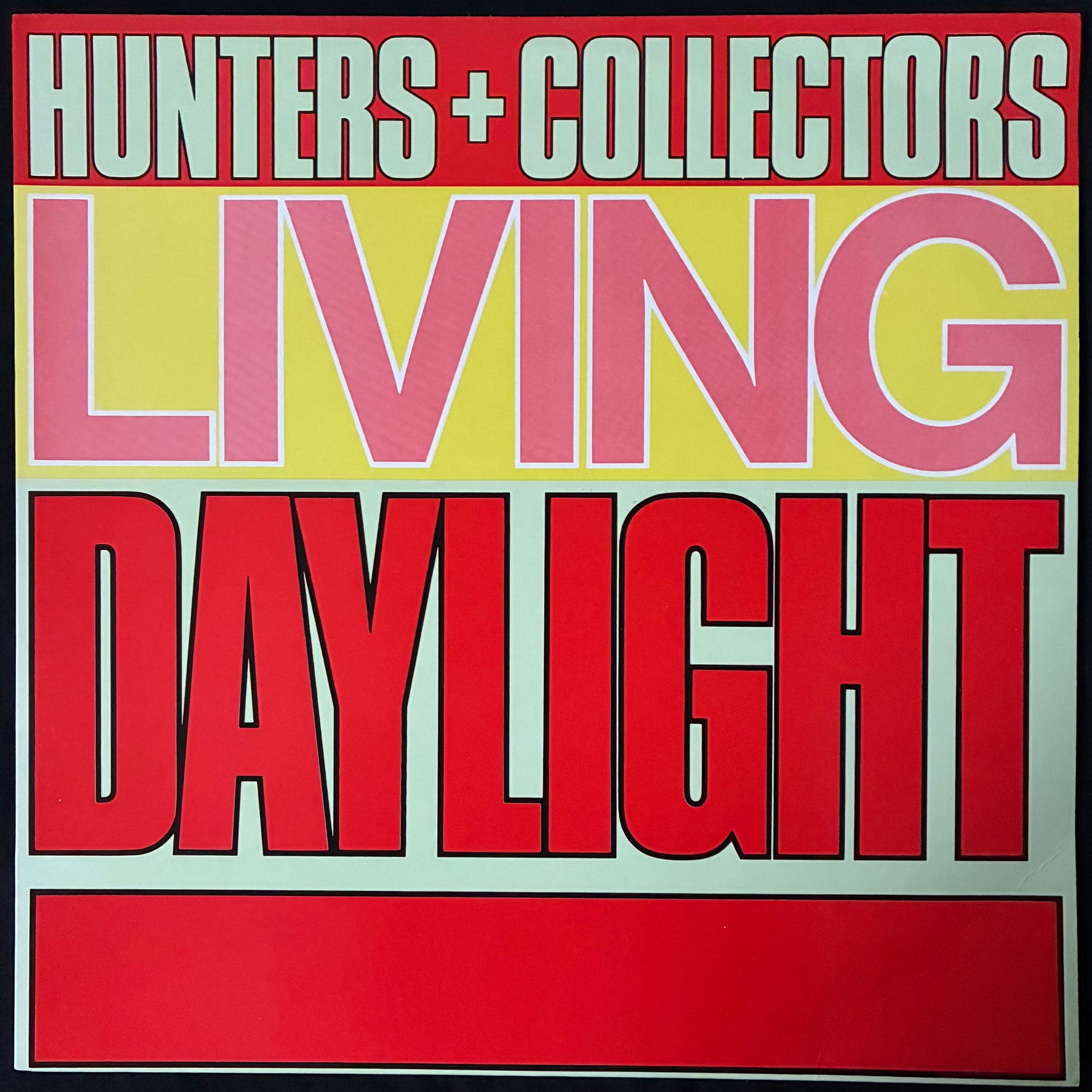 HUNTERS + COLLECTORS - LIVING DAYLIGHT (12") (USED VINYL 1987 AUS M-/M-)