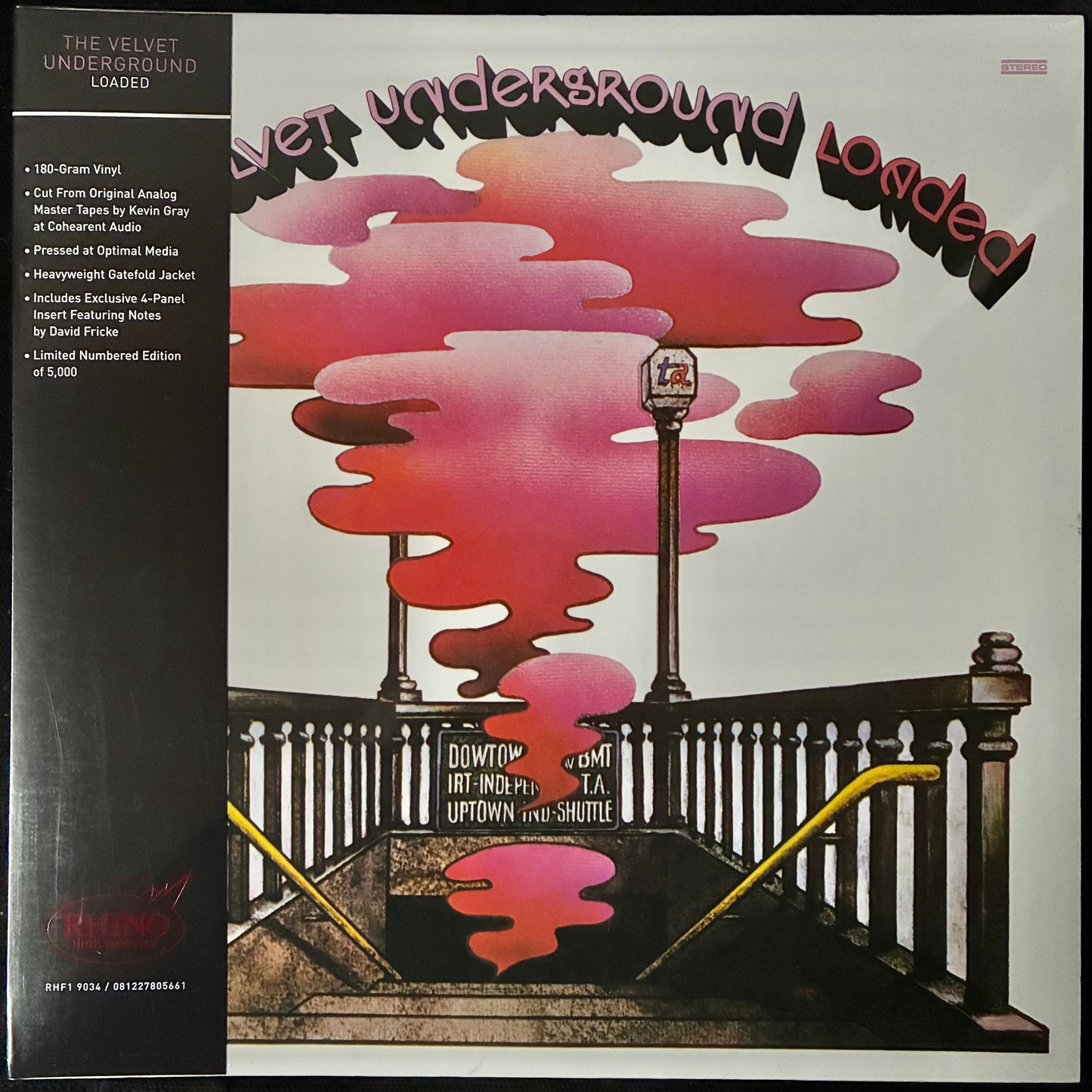 VELVET UNDERGROUND - LOADED (180GM) (RHINO HIGH FIDELITY) VINYL