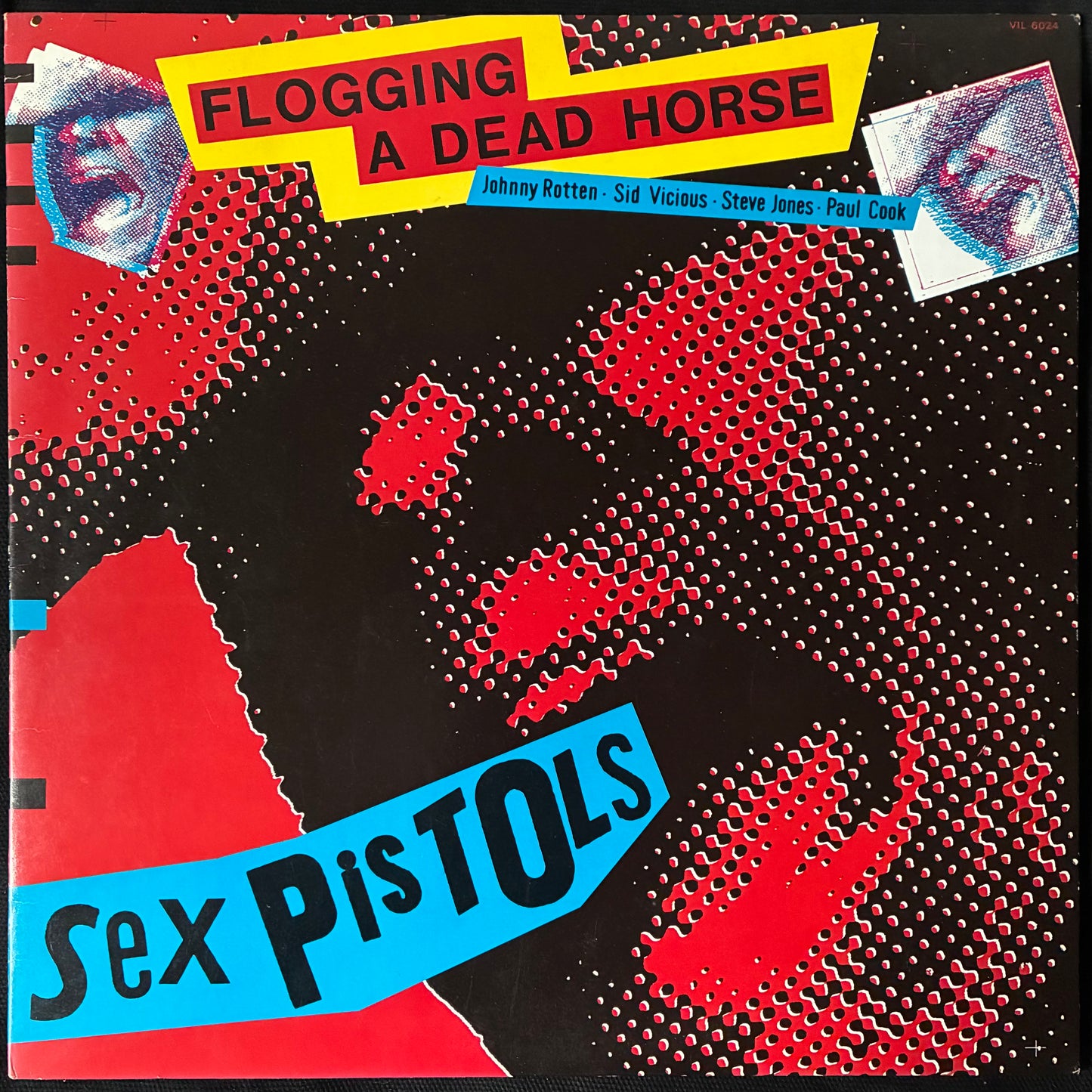 SEX PISTOLS - FLOGGING A DEAD HORSE (USED VINYL 1983 JAPAN M-/M-)