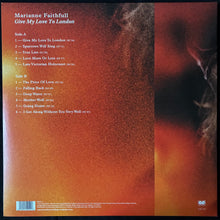 Load image into Gallery viewer, MARIANNE FAITHFULL - GIVE MY LOVE TO LONDON (USED VINYL 2014 US M-/M-)
