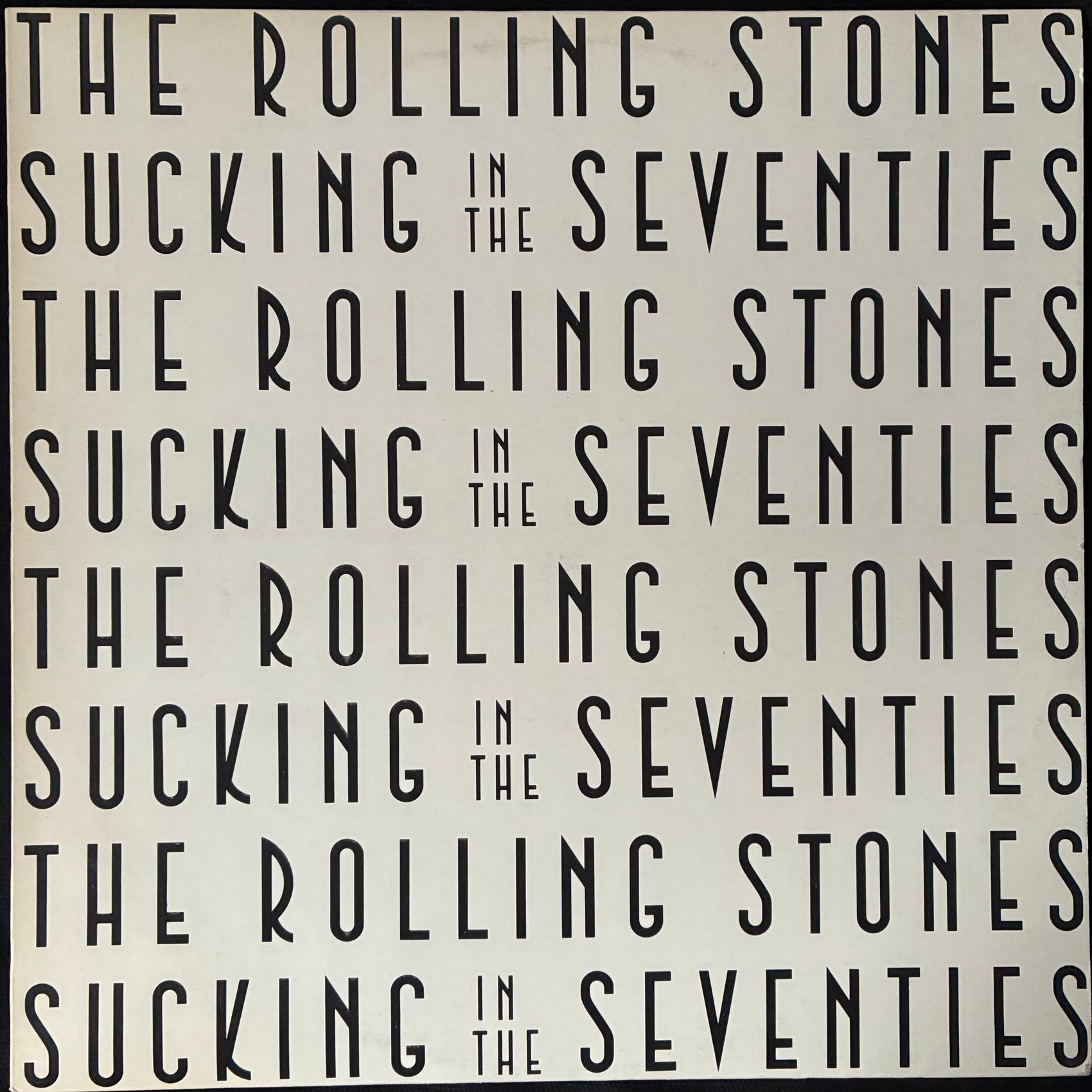 ROLLING STONES - SUCKING IN THE SEVENTIES (USED VINYL 1981 AUS M-/EX+)