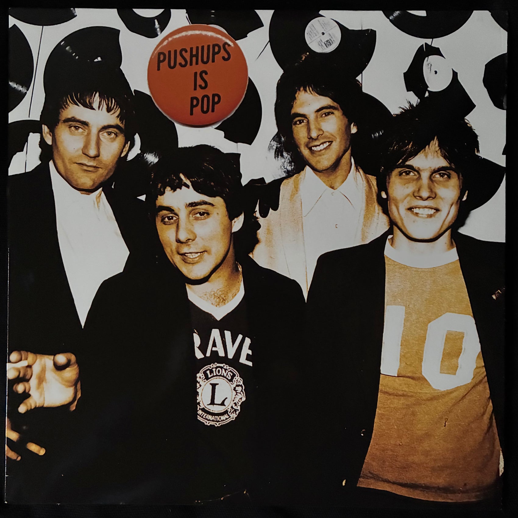 PUSHUPS - PUSHUPS IS POP (PINK COLOURED) (USED VINYL 2020 US M-/M-)