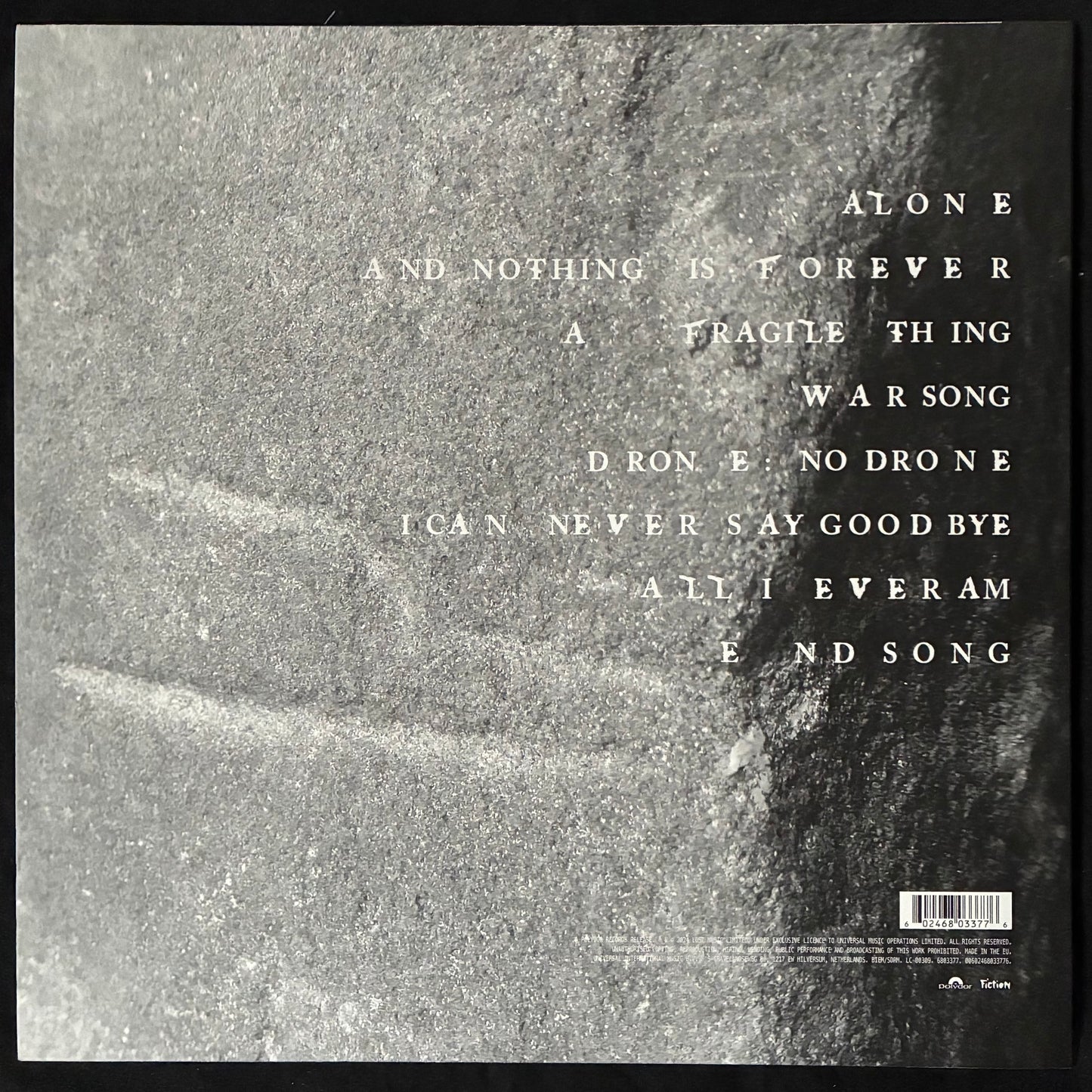 CURE - SONGS OF A LOST WORLD (USED VINYL 2024 EU M-/M-)