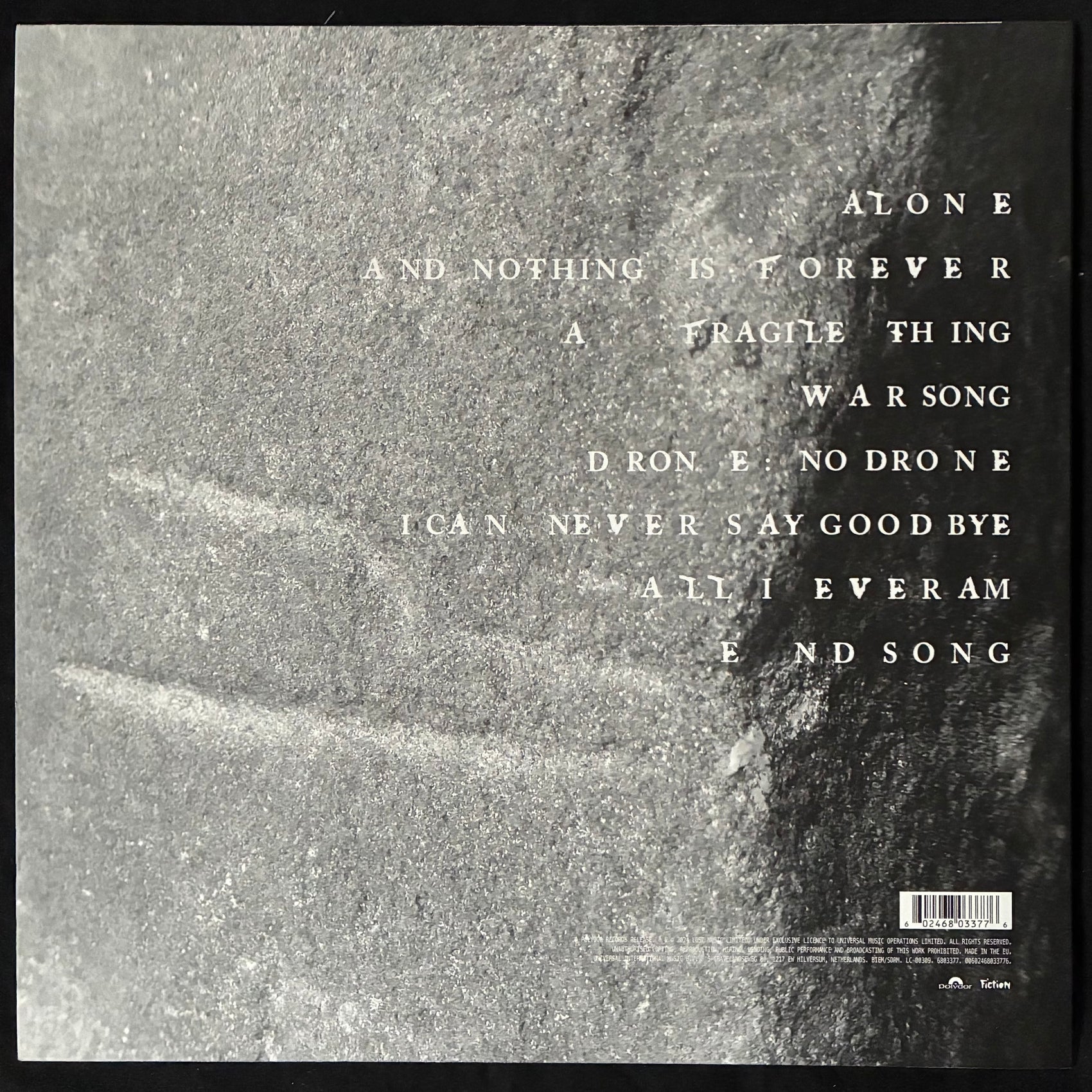 CURE - SONGS OF A LOST WORLD (USED VINYL 2024 EU M-/M-)