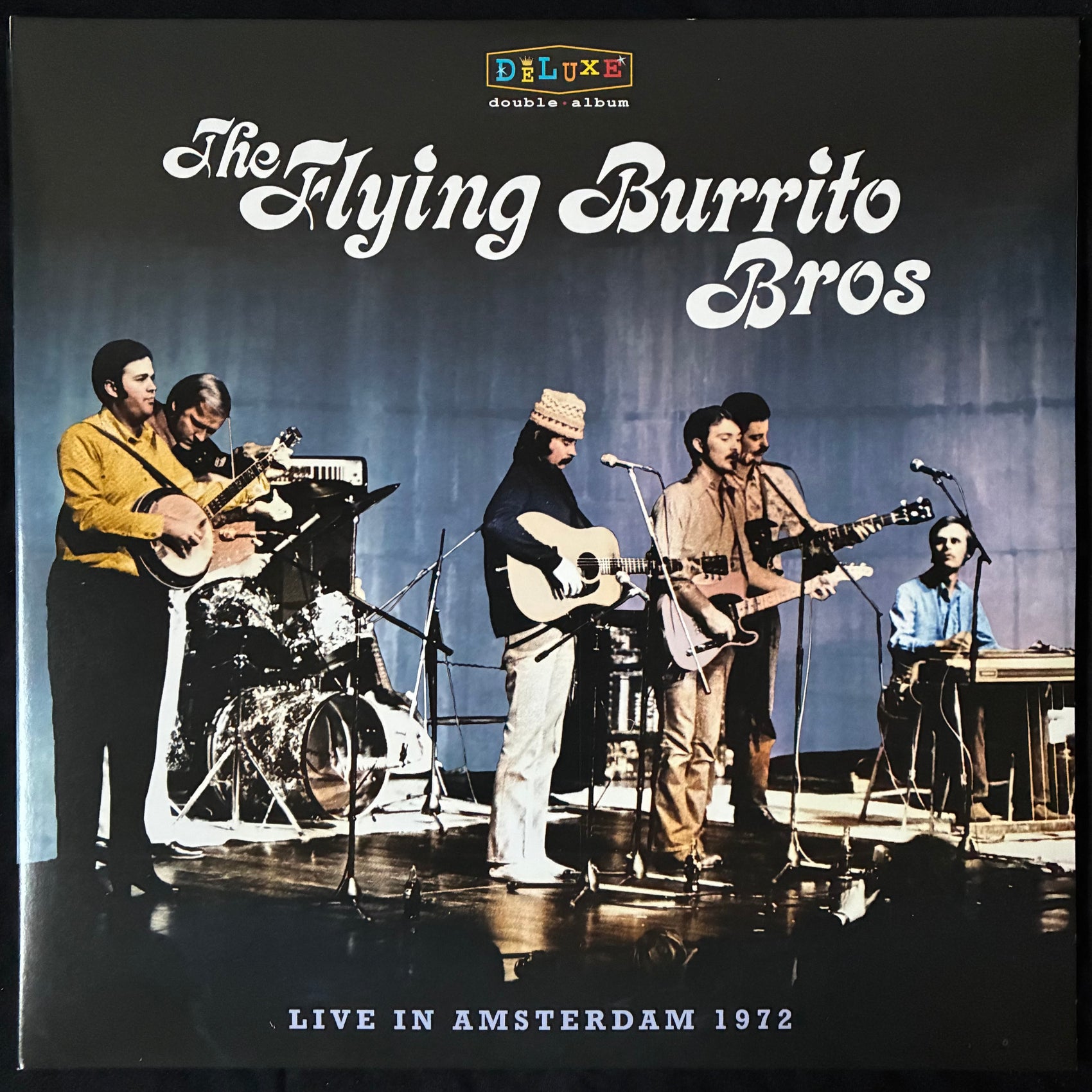 FLYING BURRITO BROS - LIVE IN AMSTERDAM 1972 (2LP) (USED VINYL 2024 US M-/M-)