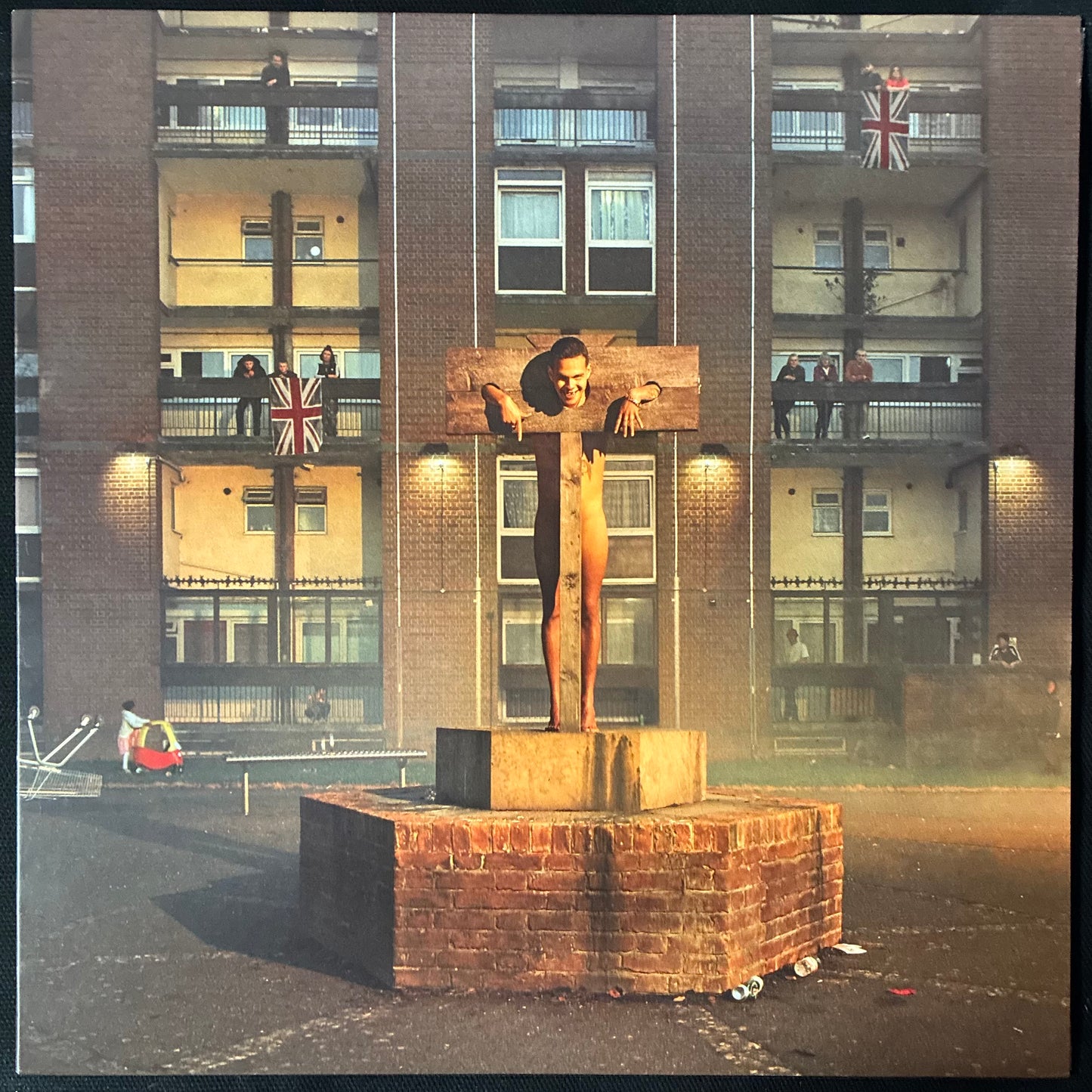 SLOWTHAI - NOTHING GREAT ABOUT BRITAIN (CLEAR COLOURED) (USED VINYL 2019 US M-/M-)