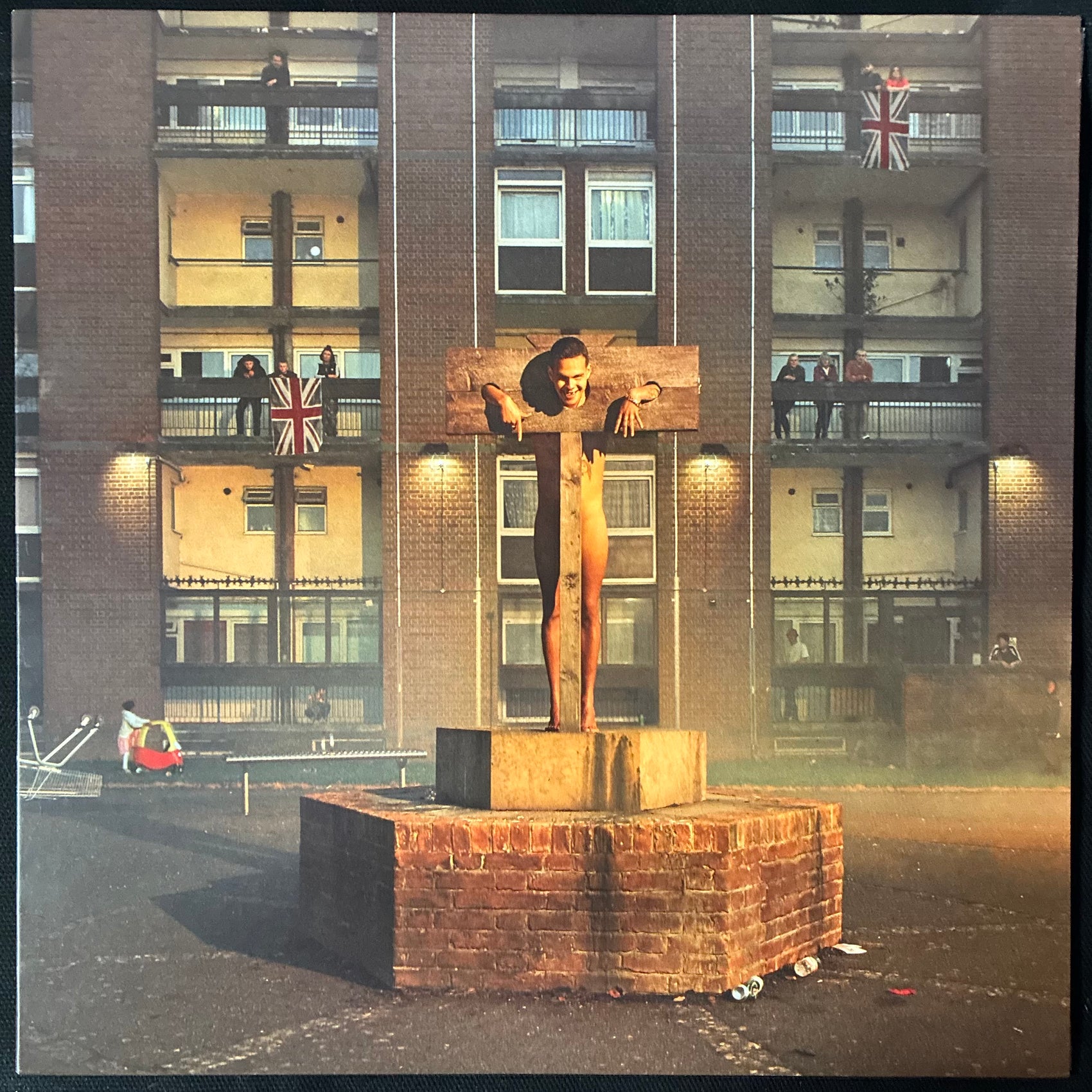 SLOWTHAI - NOTHING GREAT ABOUT BRITAIN (CLEAR COLOURED) (USED VINYL 2019 US M-/M-)