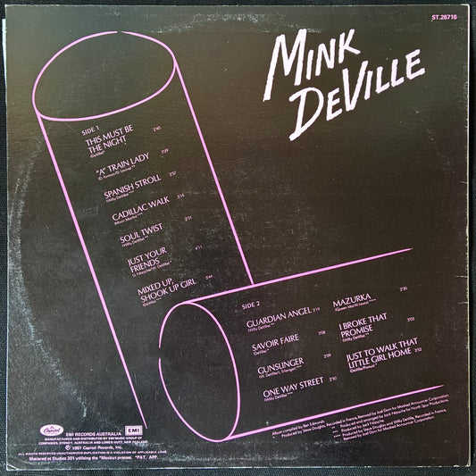 MINK DEVILLE - SAVOIRE FAIRE (USED VINYL 1981 AUS M-/EX+)