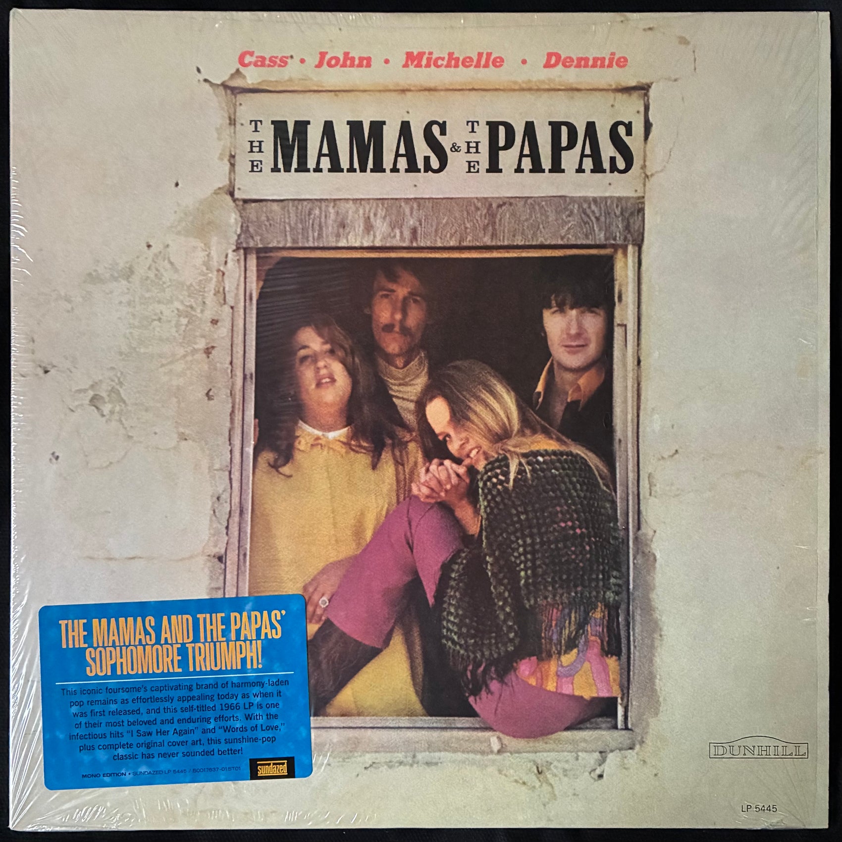 MAMAS & THE PAPAS - THE MAMAS & THE PAPAS (180GM) (MONO) (USED VINYL 2013 US M-/M-)