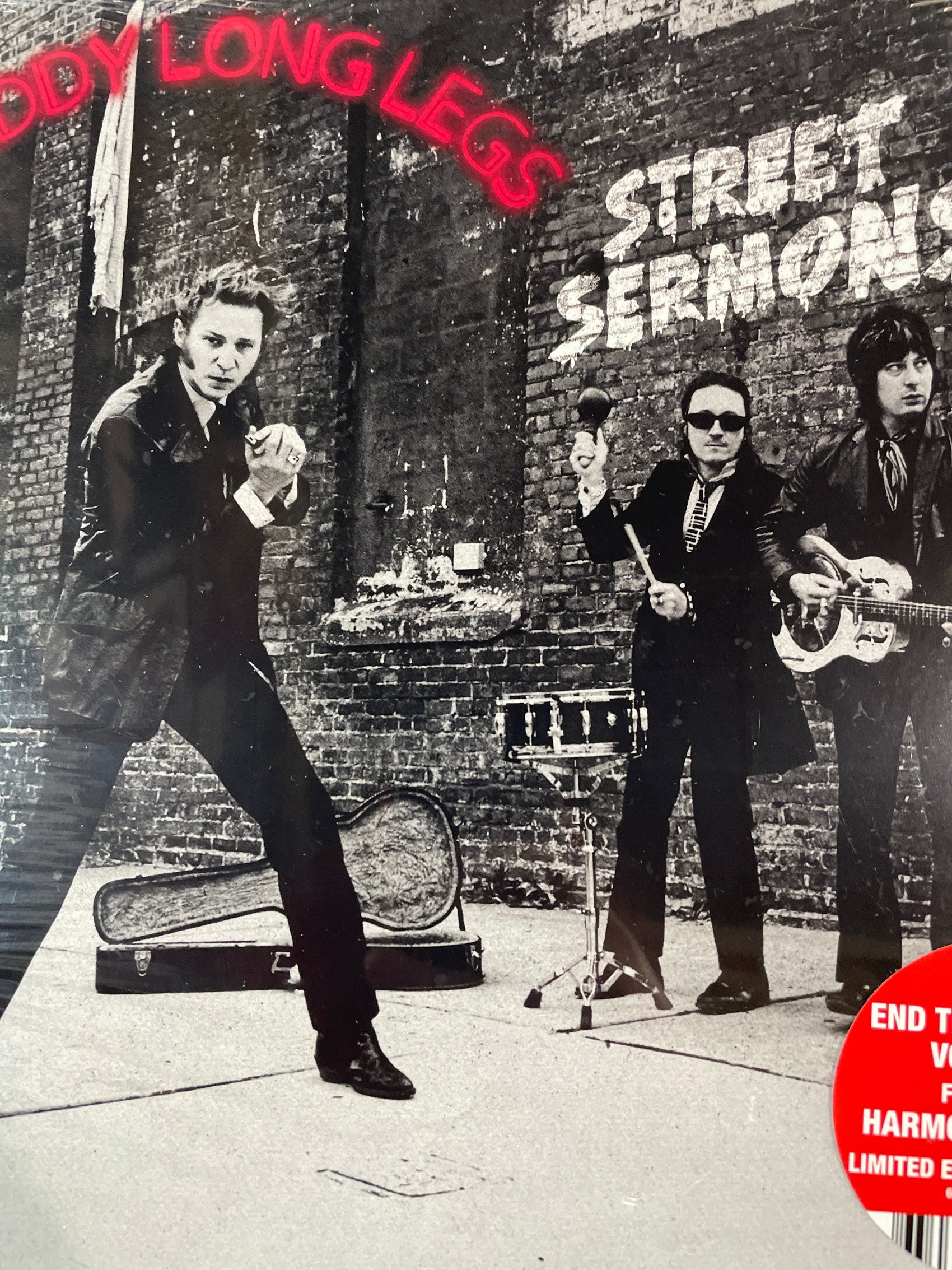 DADDY LONG LEGS - STREET SERMONS (RED COLOURED) VINYL