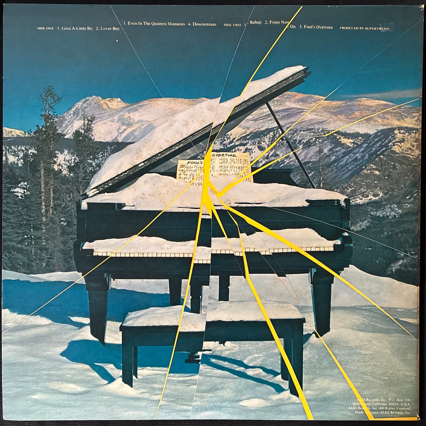 SUPERTRAMP - EVEN IN THE QUIETEST MOMENTS... (USED VINYL 1977 JAPAN M-/EX+)