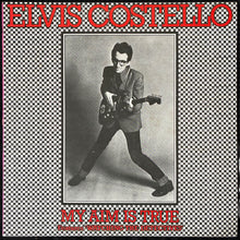 Load image into Gallery viewer, ELVIS COSTELLO - MY AIM IS TRUE (FIRST PRESSING) (USED VINYL 1977 AUS M-/EX)
