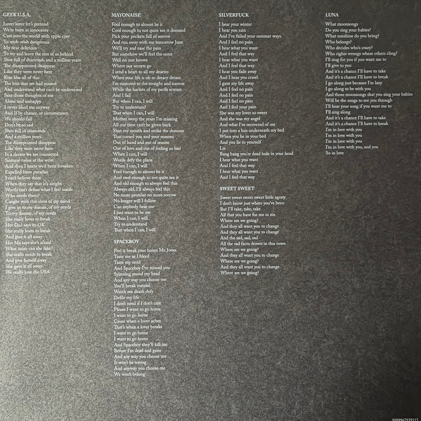 SMASHING PUMPKINS - SIAMESE DREAM (2LP) (180GM) (USED VINYL 2023 US M-/M-)