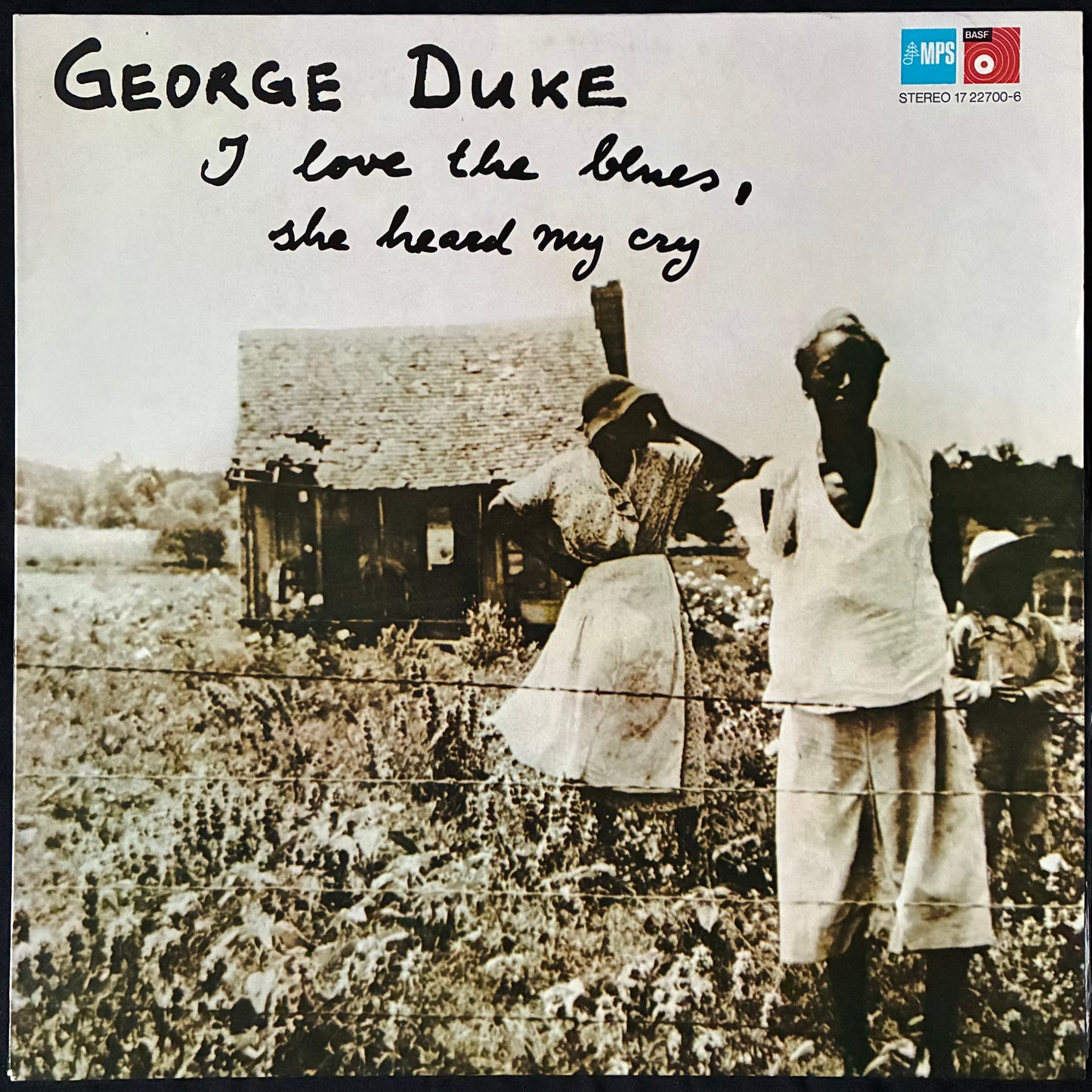 GEORGE DUKE - I LOVE THE BLUES, SHE HEARD MY CRY (USED VINYL 1975 AU/NZ EX+/EX+)