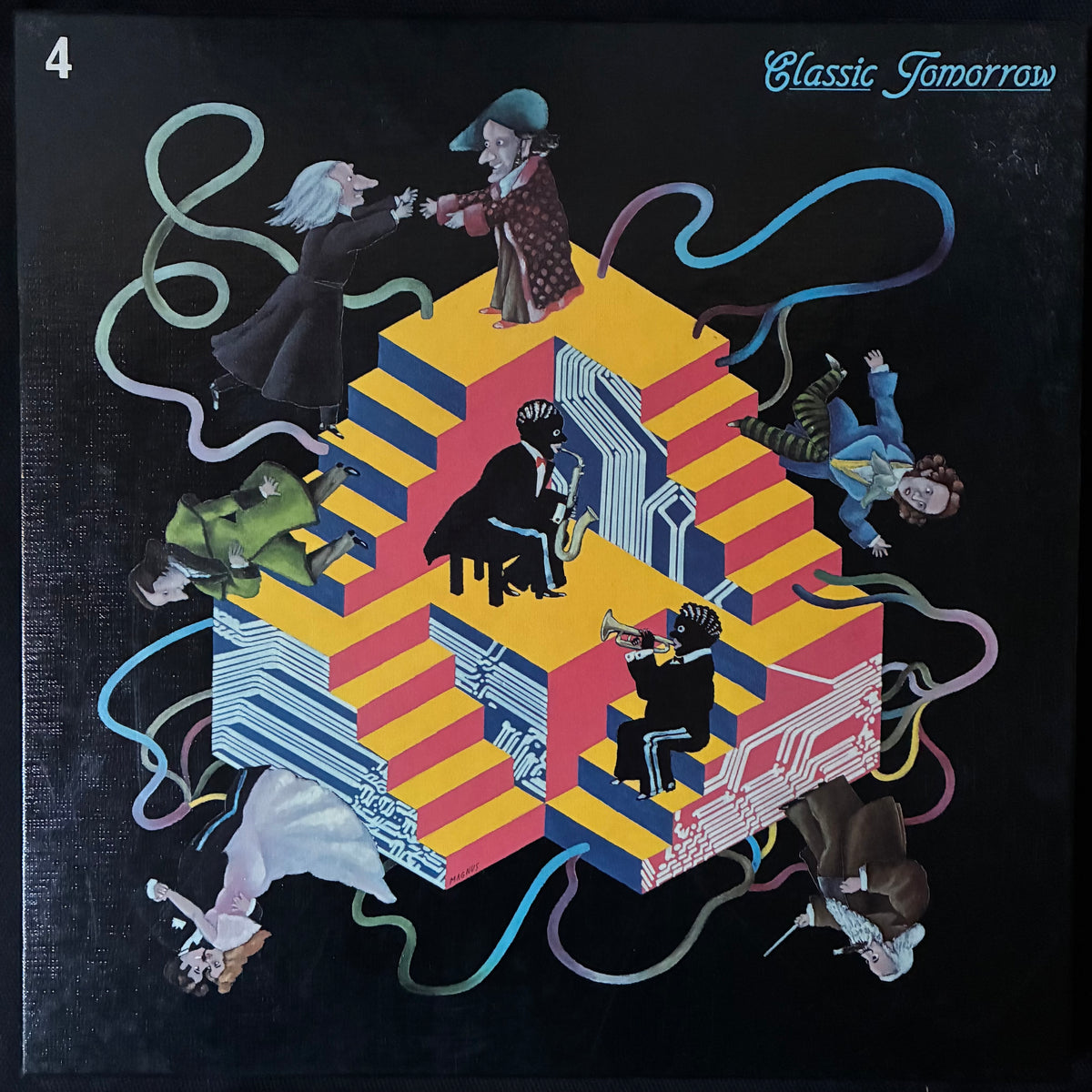 VARIOUS ARTISTS - MODERN DIVERTIMENTO 4 : CLASSIC TOMORROW (5LP BOX SET) (USED VINYL 1986 GERMANY M-/EX+)