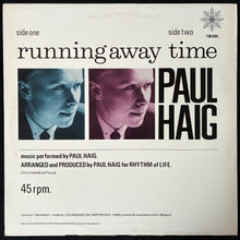 Load image into Gallery viewer, PAUL HAIG - RUNNING AWAY (12") (USED VINYL 1982 BENELUX M-/EX+)
