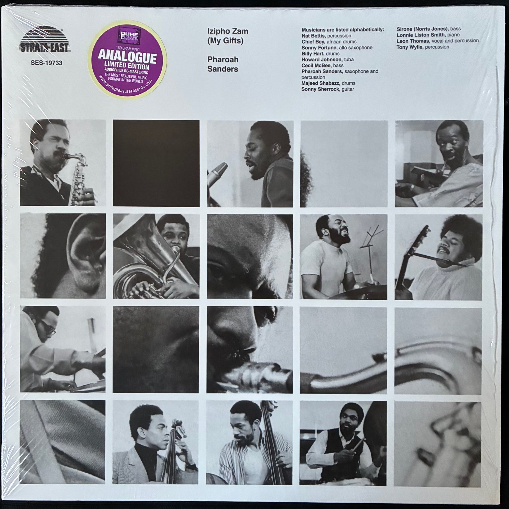 PHAROAH SANDERS - IZIPHO ZAM (MY GIFTS) (USED VINYL 2019 UK M-/M-)
