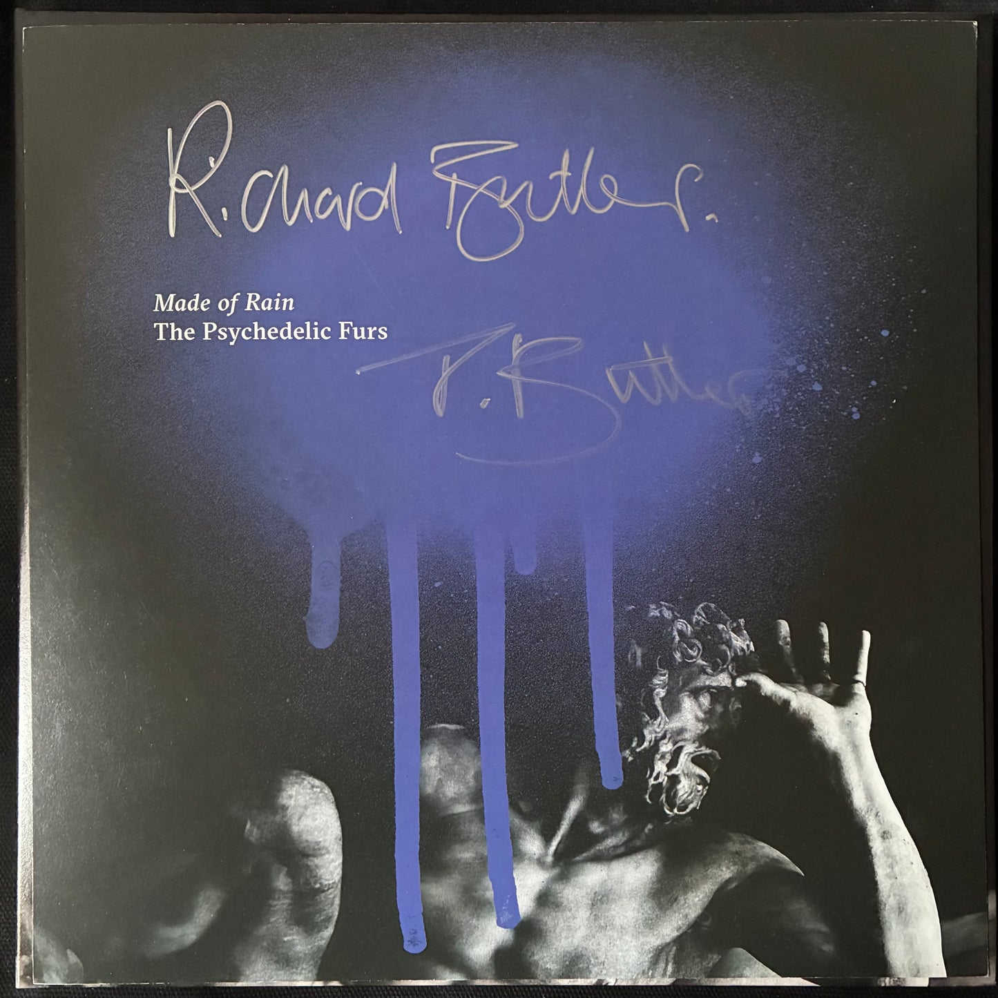 PSYCHEDELIC FURS - MADE OF RAIN (SIGNED) (2LP) (CLEAR/BLACK SPLATTER) (USED VINYL 2020 EU M-/M-)