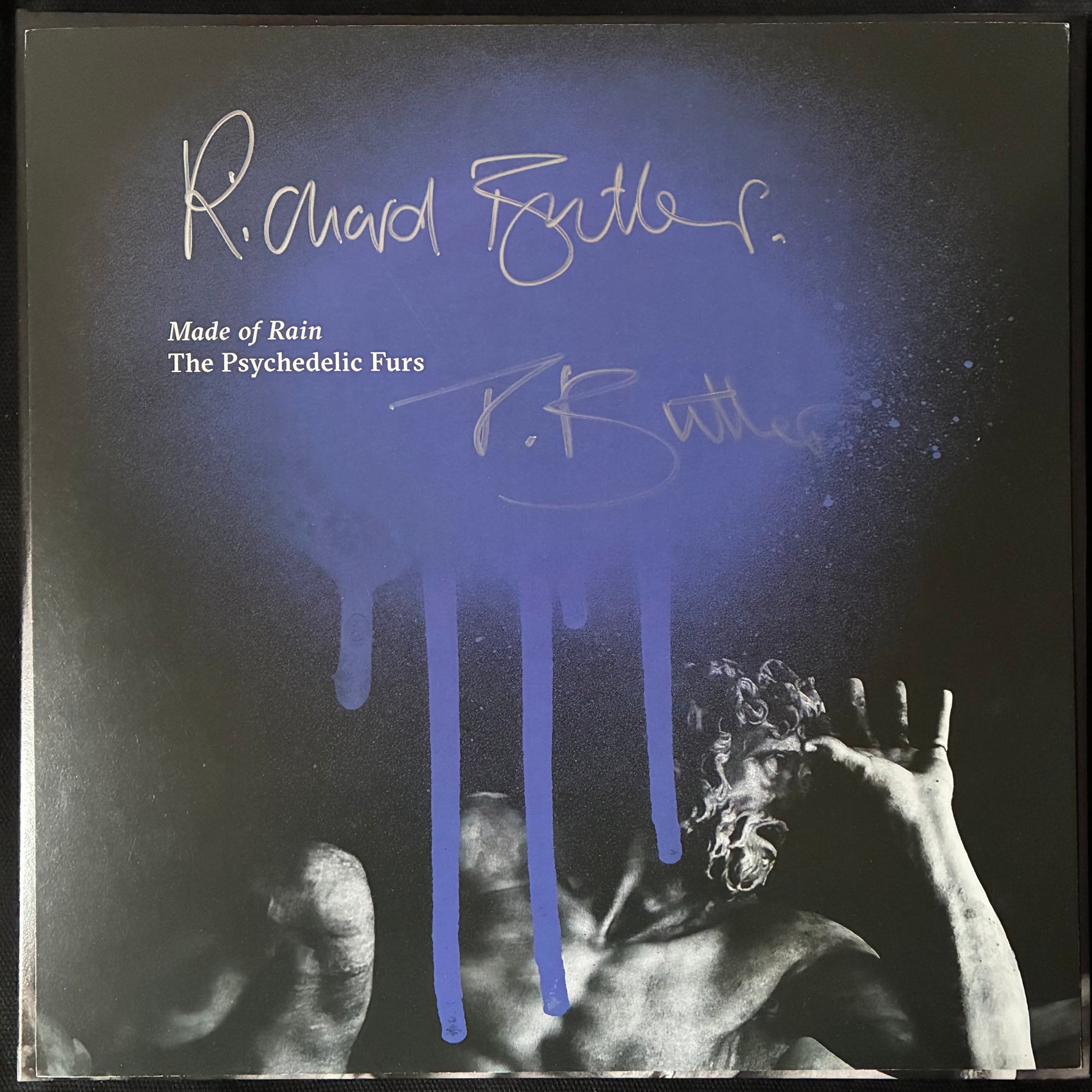 PSYCHEDELIC FURS - MADE OF RAIN (SIGNED) (2LP) (CLEAR/BLACK SPLATTER) (USED VINYL 2020 EU M-/M-)