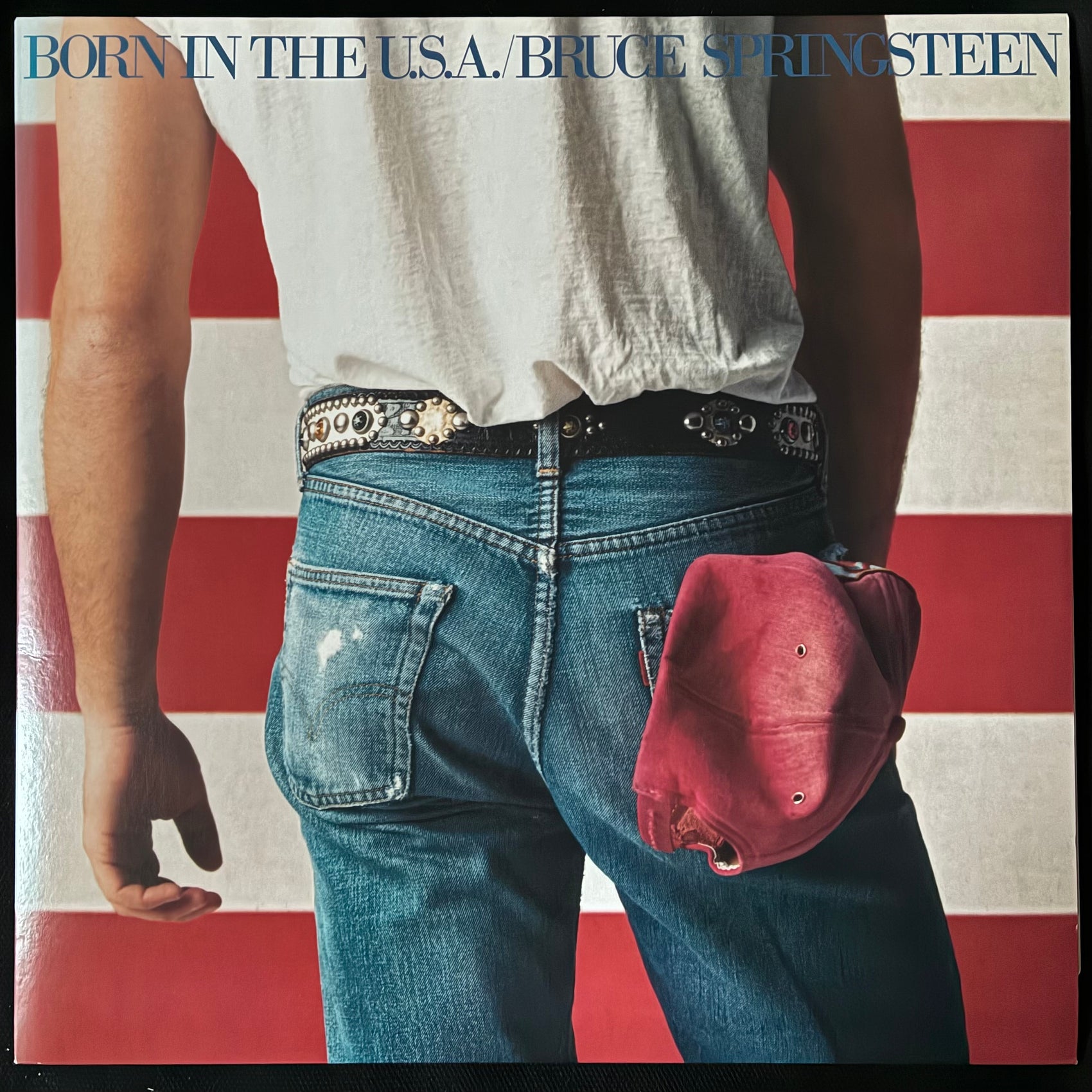 BRUCE SPRINGSTEEN - BORN IN THE U.S.A. (180GM) (USED VINYL 2014 US M-/M-)