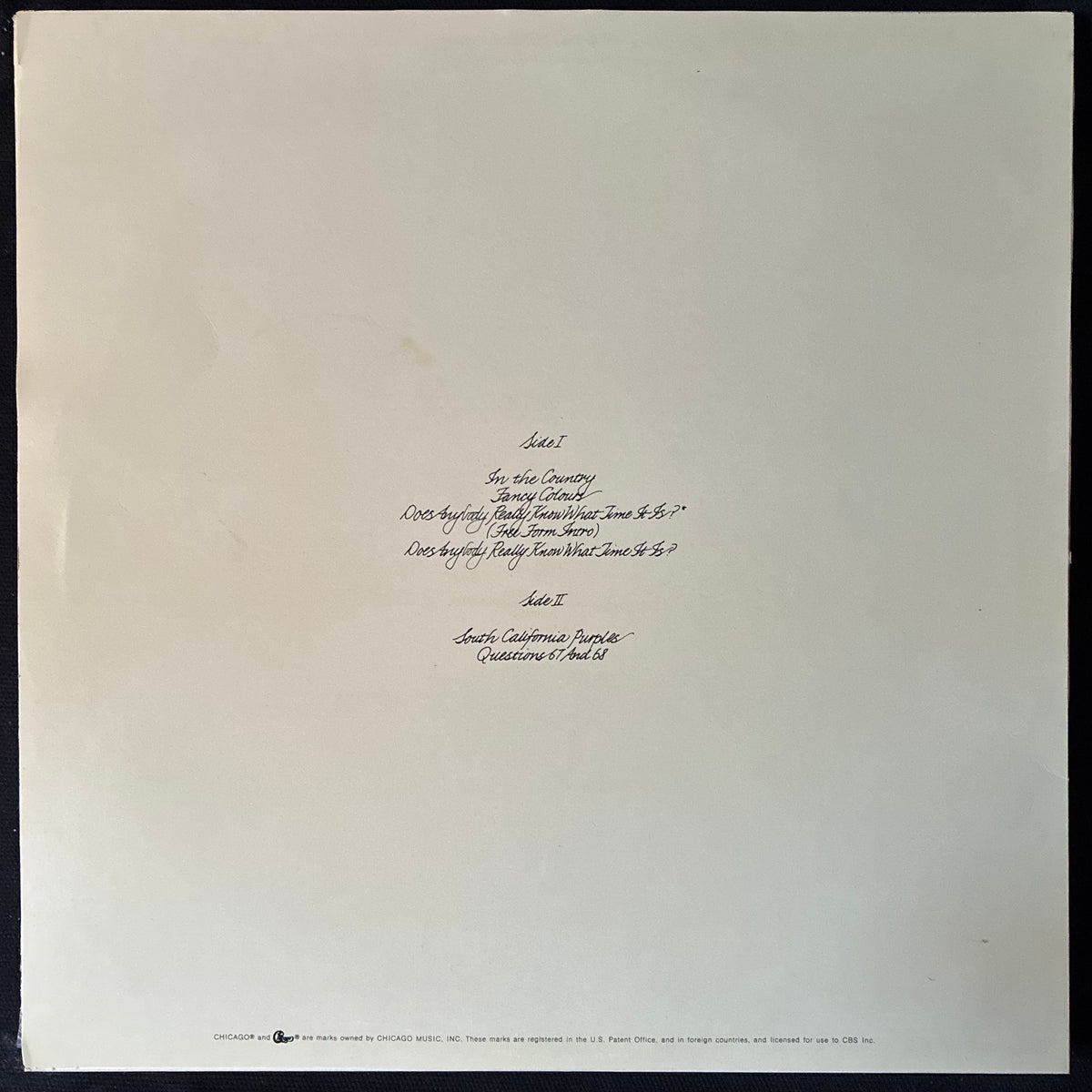 CHICAGO - LIVE AT CARNEGIE HALL VOLUMES I-IV (4LP BOX SET) (USED VINYL 1971 US M-/EX+)