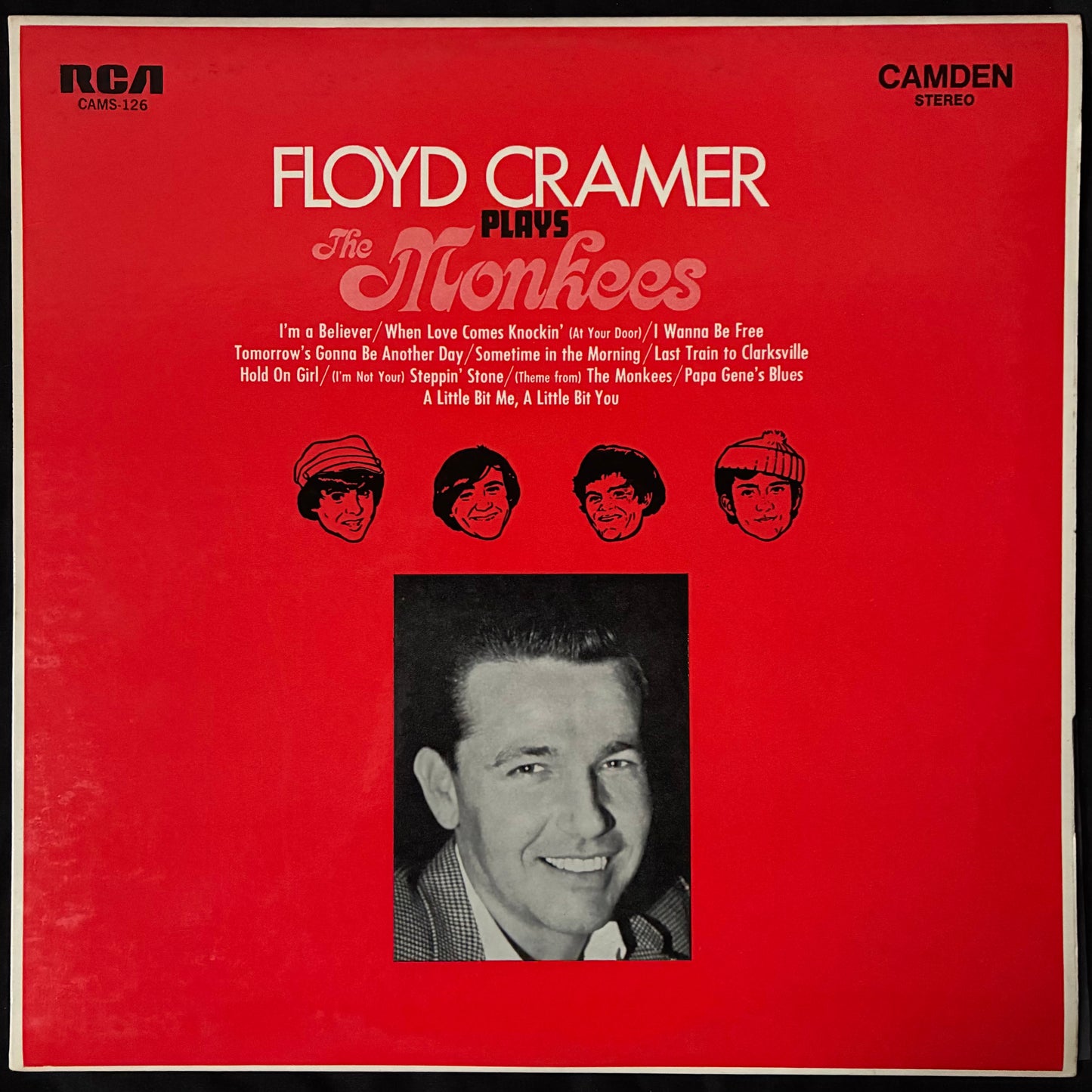 FLOYD CRAMER - FLOYD CRAMER PLAYS THE MONKEES (USED VINYL AUS M-/EX+)