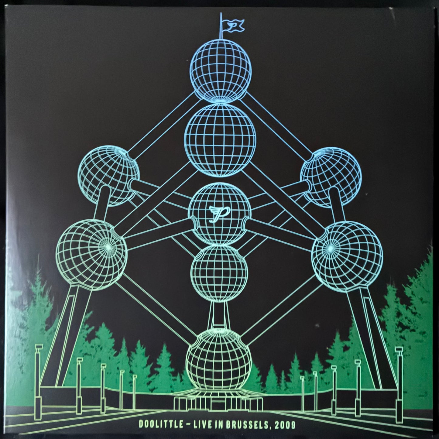 PIXIES - DOOLITTLE - LIVE IN BRUSSELS, 2009 (2LP) (GREEN COLOURED) (USED VINYL 2023 UK/EU M-/M-)