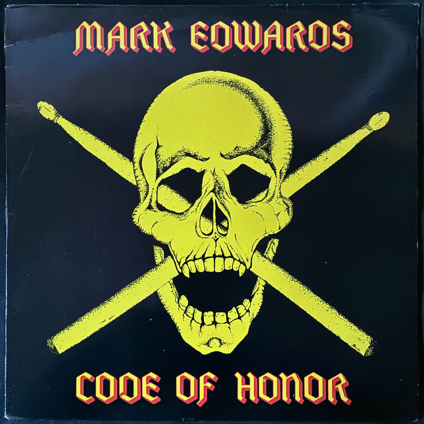 MARK EDWARDS - CODE OF HONOR (EP) (USED VINYL 1985 US M-/EX)