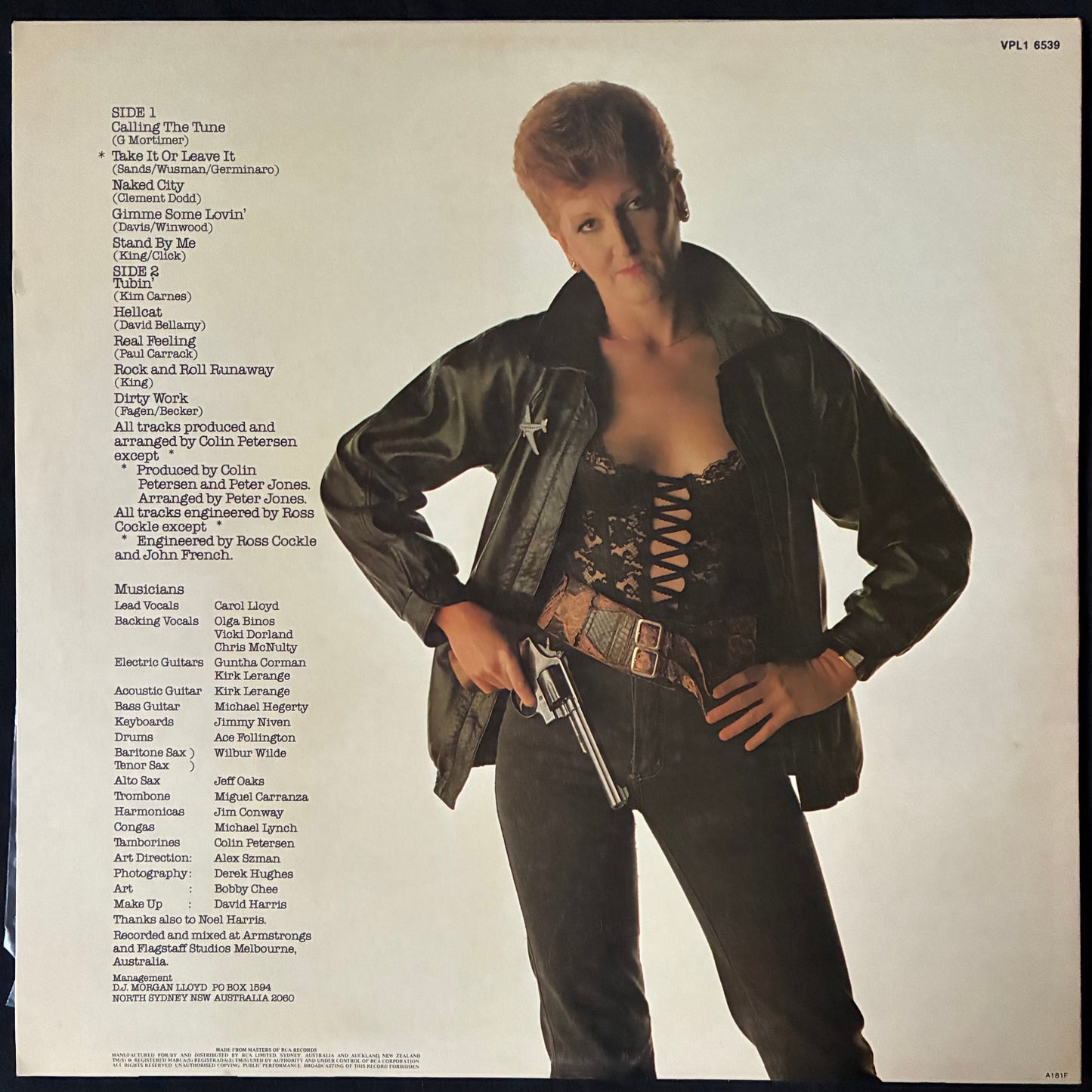 CAROL LLOYD - TAKE IT OR LEAVE IT (USED VINYL 1980 AUS M-/EX+)