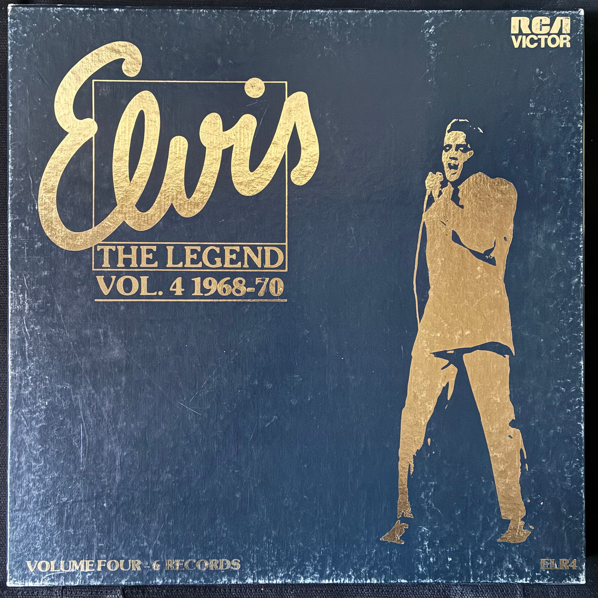 ELVIS PRESLEY - ELVIS THE LEGEND VOL. 4 1968-70 (6LP BOX SET) (USED VINYL 1985 AUS M-/EX)