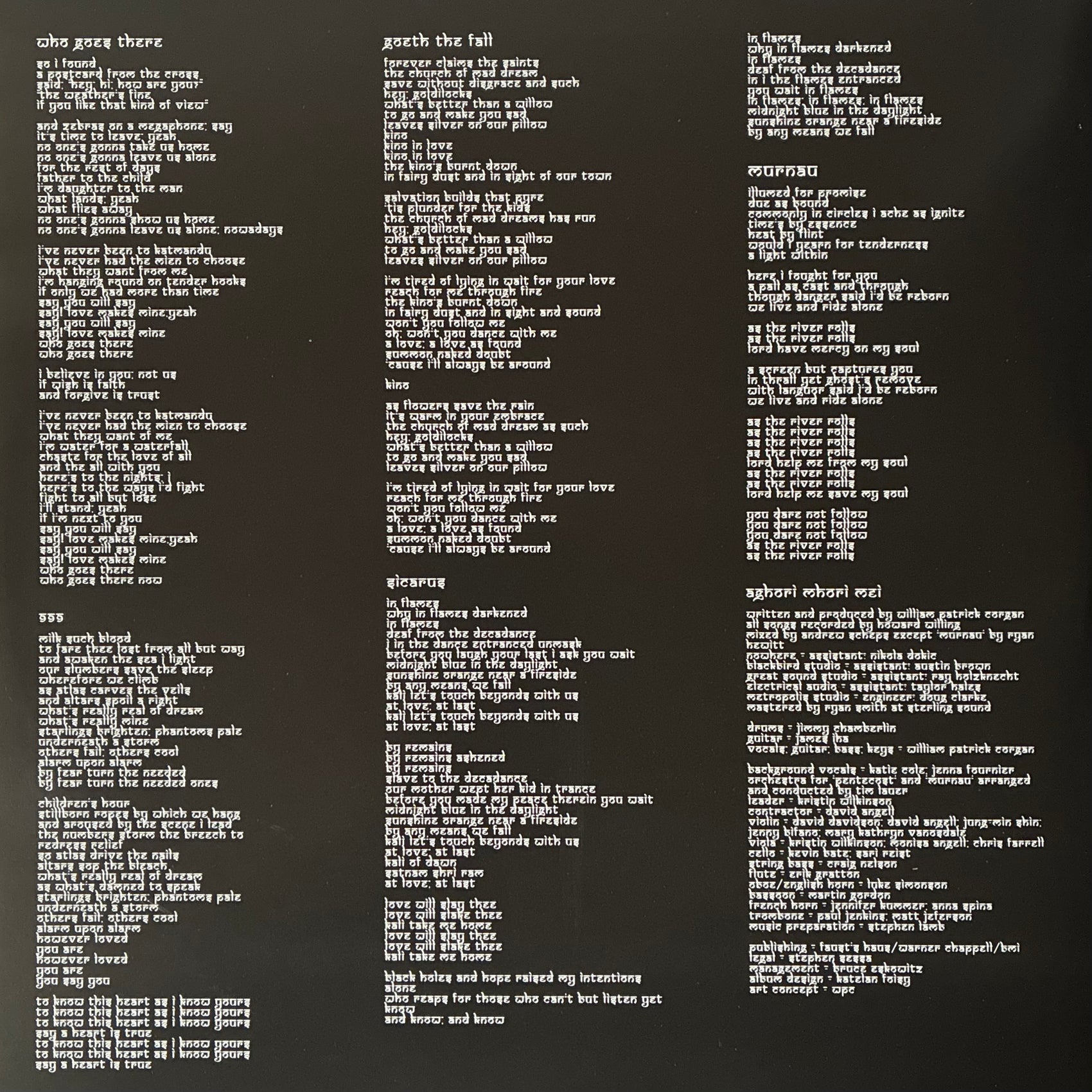 SMASHING PUMPKINS - AGHORI MHORI MEI (USED VINYL 2024 M-/M-)