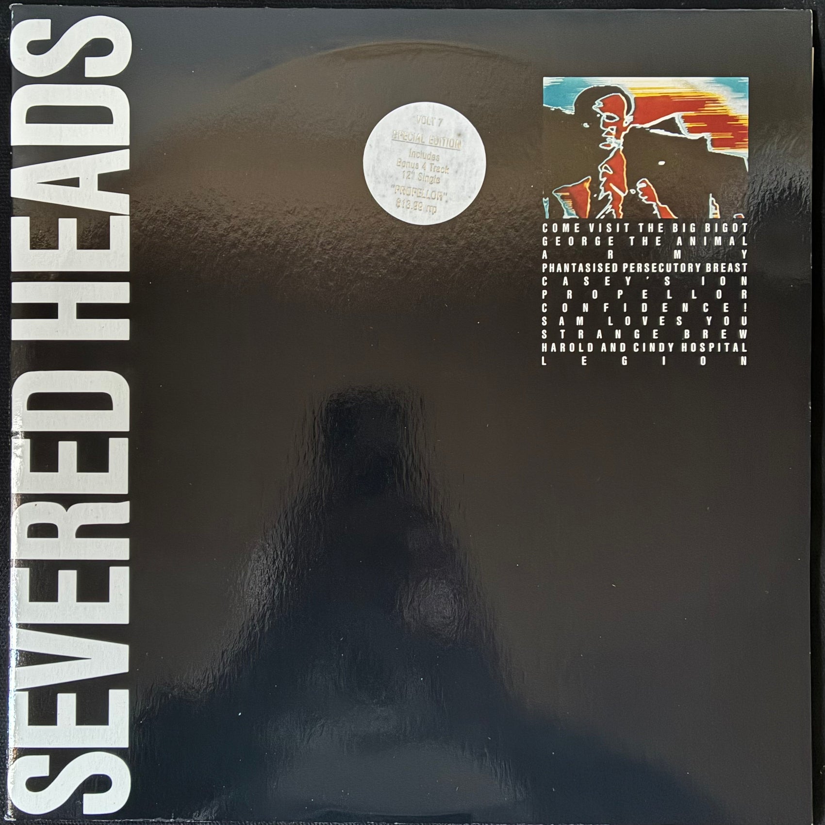 SEVERED HEADS - THE BIG BIGOT (LP+12") (USED VINYL 1986 AUS M-/M-)