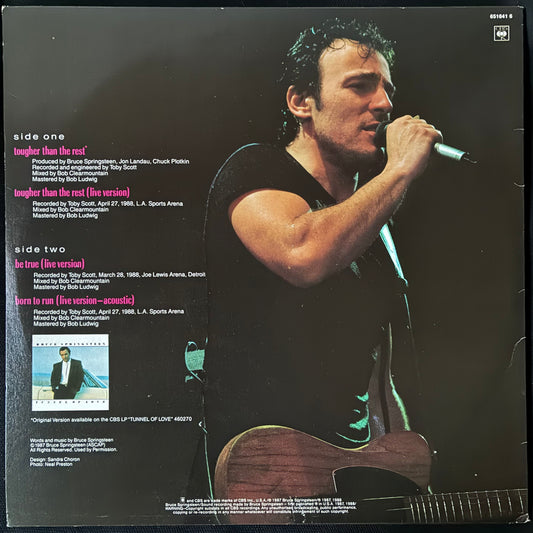 BRUCE SPRINGSTEEN - TOUGHER THAN THE REST (12" EP) (USED VINYL 1988 AUS M-/M-)