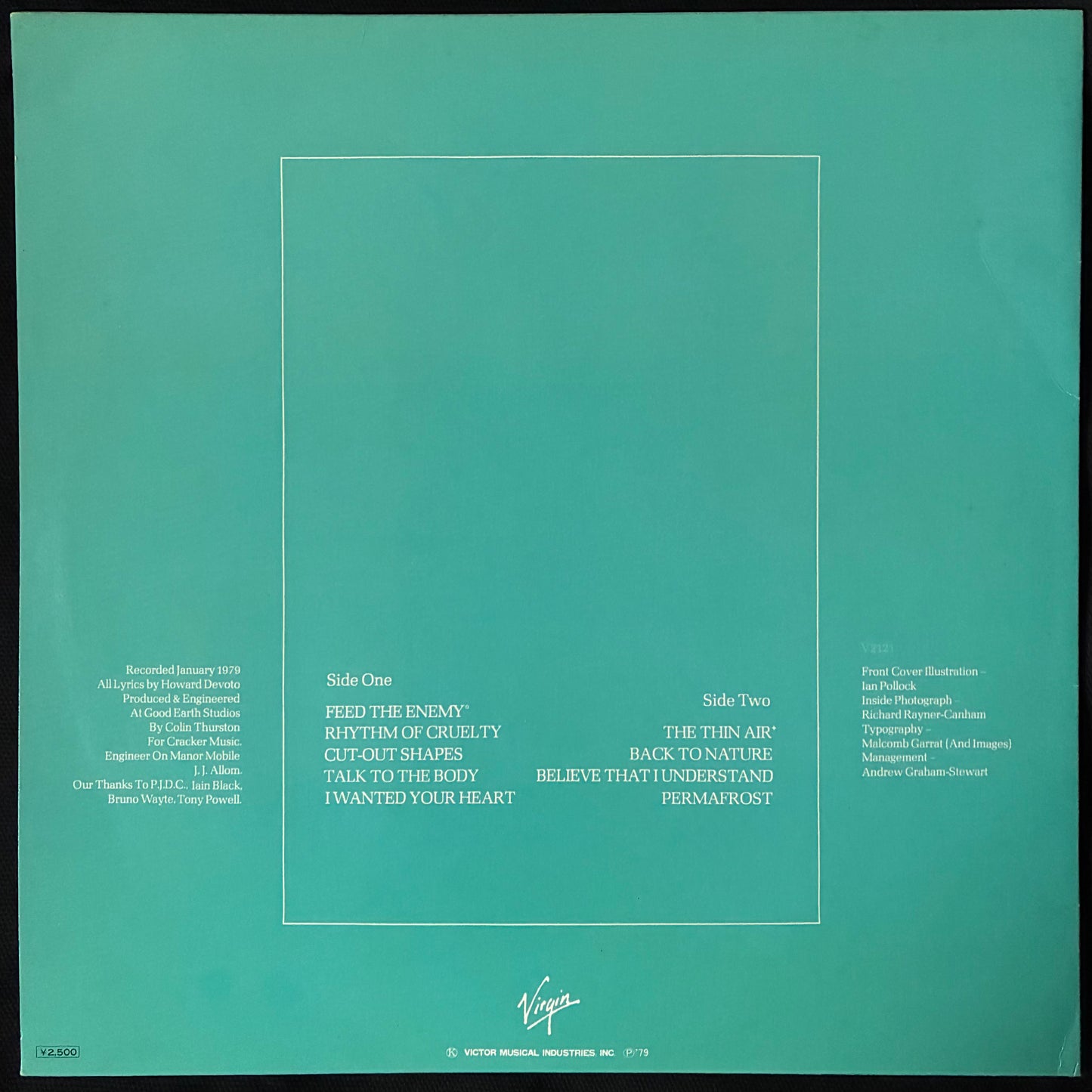MAGAZINE - SECONDHAND DAYLIGHT (USED VINYL 1979 JAPAN EX+/EX+)