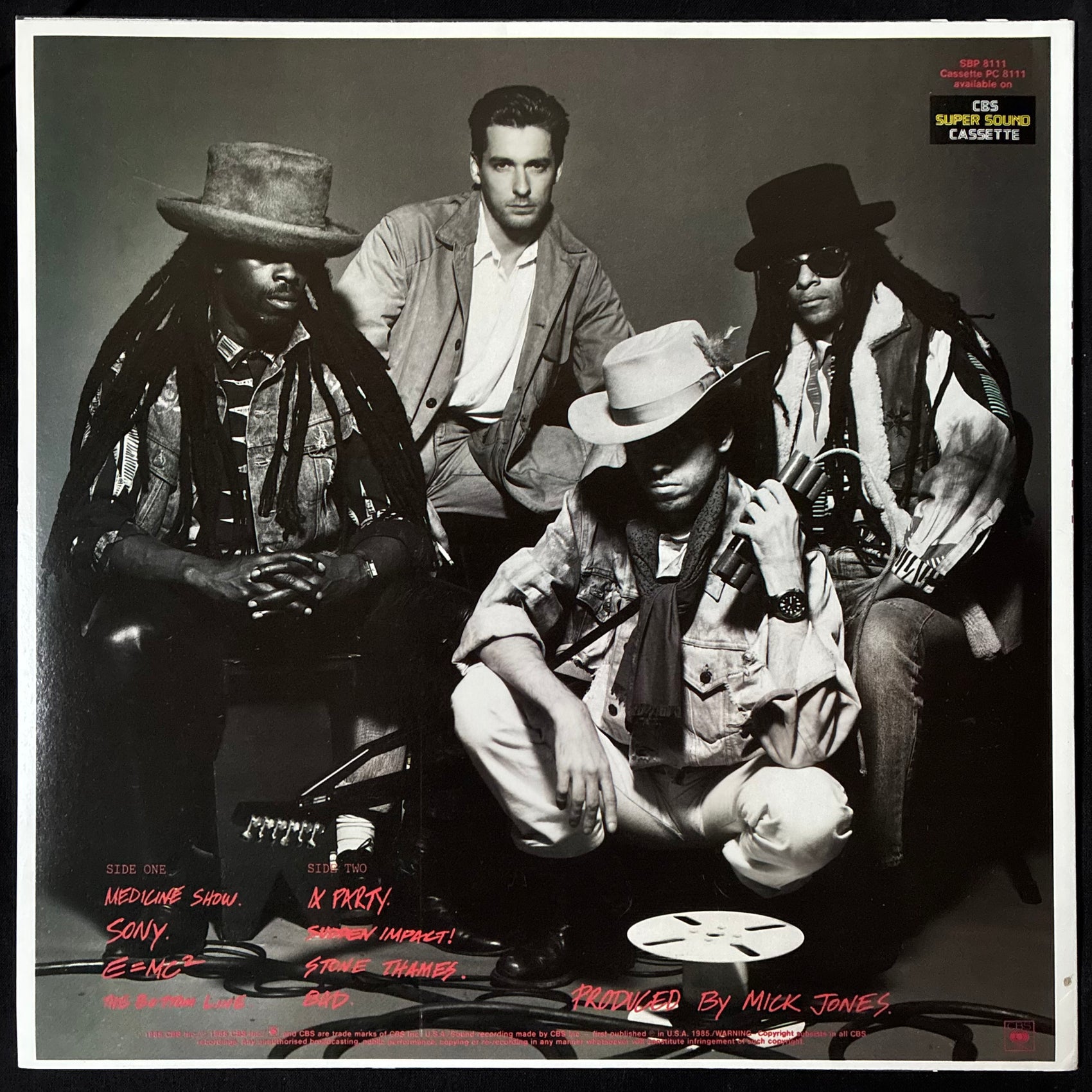 BIG AUDIO DYNAMITE - THIS IS BIG AUDIO DYNAMITE (USED VINYL 1985 AUS M-/M-)