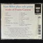 MARC RIBOT - MARC RIBOT PLAYS SOLO GUITAR WORKS OF FRANTZ CASSEUS (USED CD 1993 BELGIUM M-/M-)