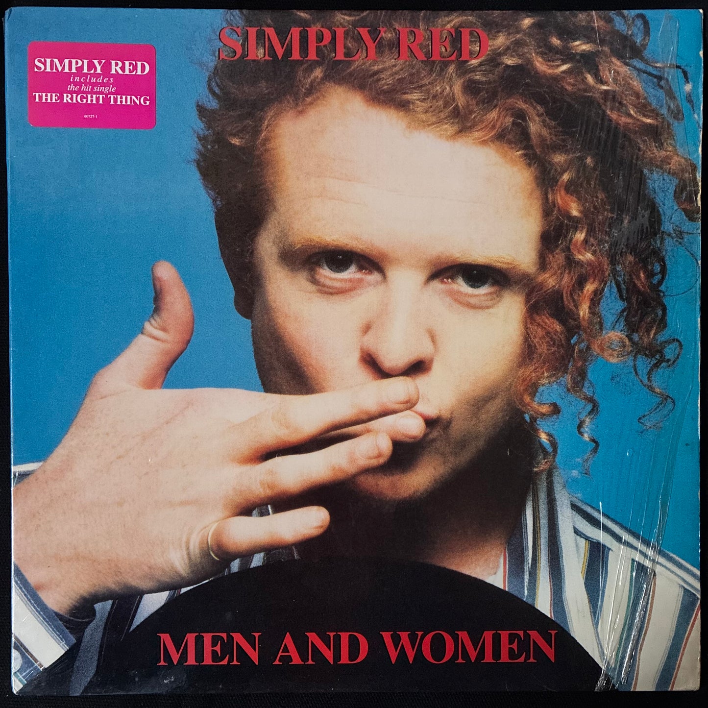 SIMPLY RED - MEN AND WOMEN (USED VINYL 1987 US M-.EX)