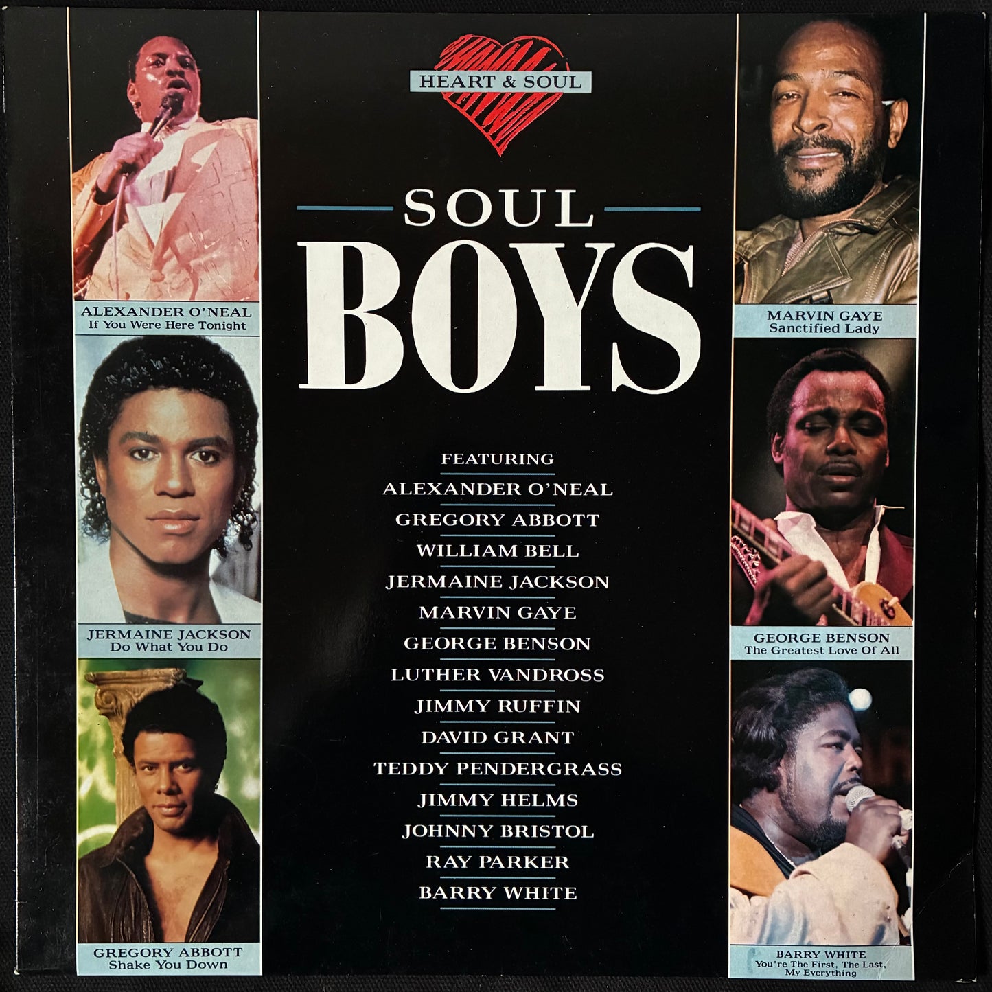 VARIOUS ARTISTS - HEART & SOUL - SOUL BOYS (USED VINYL 1988 UK M-/EX+)