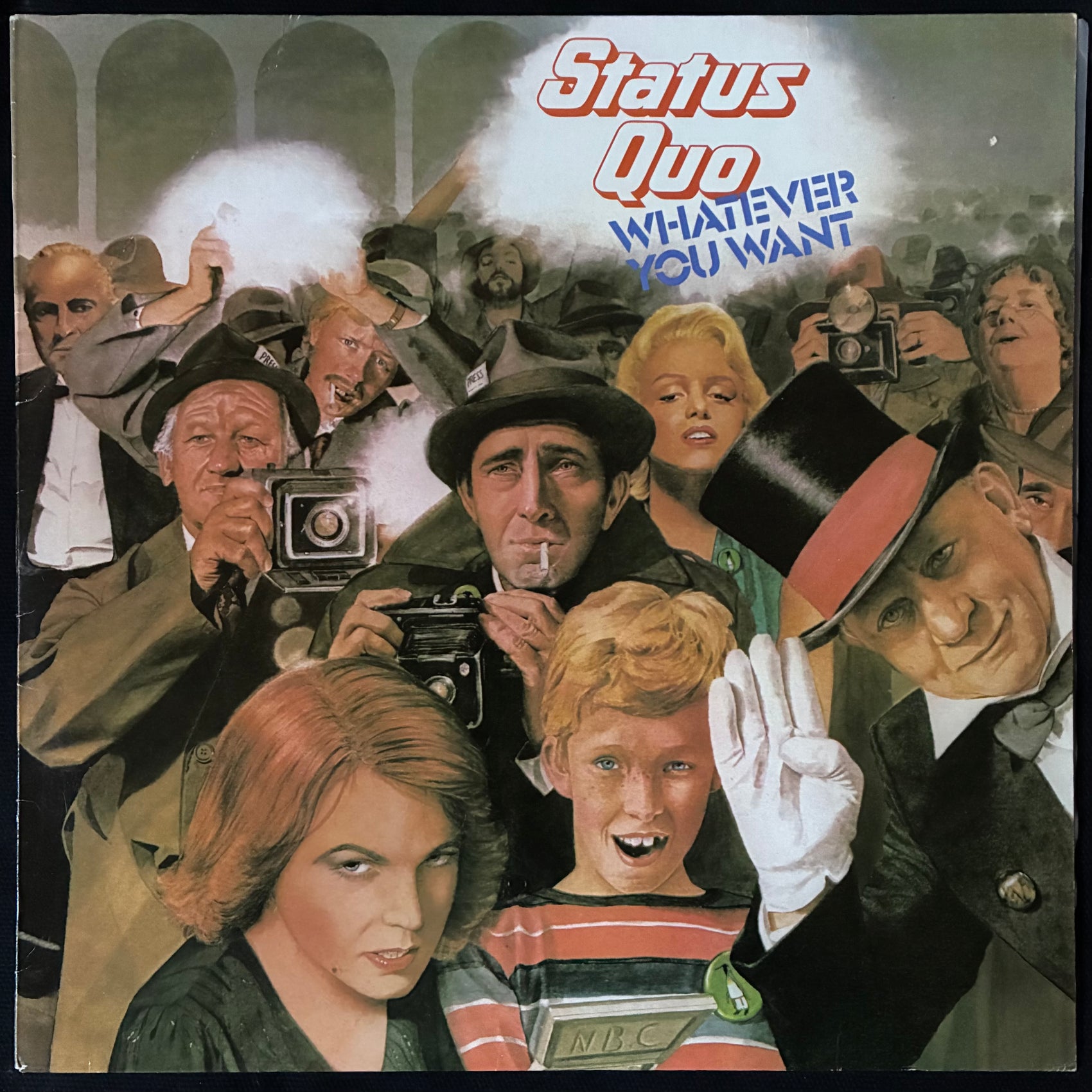STATUS QUO - WHATEVER YOU WANT (USED VINYL 1979 AUS M-/EX)