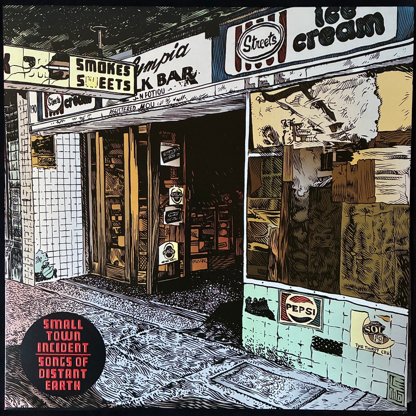 SMALL TOWN INCIDENT - SONGS OF DISTANT EARTH (USED VINYL 2019 AUS M-/M-)